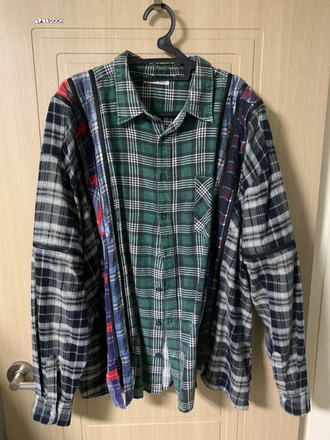 리빌드 바이 니들스 7컷 지퍼 셔츠 상품이미지1