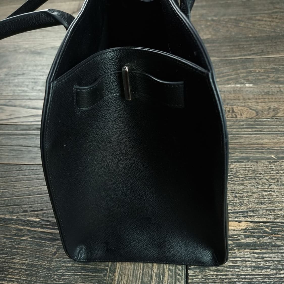 [던스트] 버클 레더 토트백 라지 블랙 M20113 상품이미지4