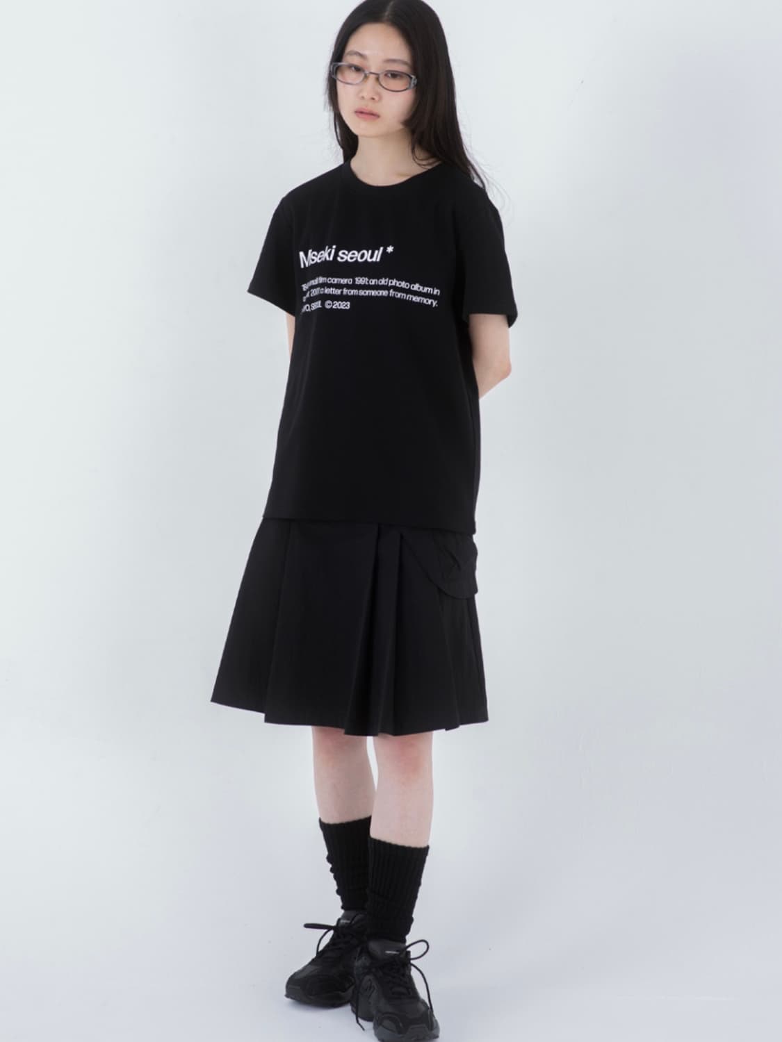 미세키서울 숏 슬리브 빈팔 상품이미지3