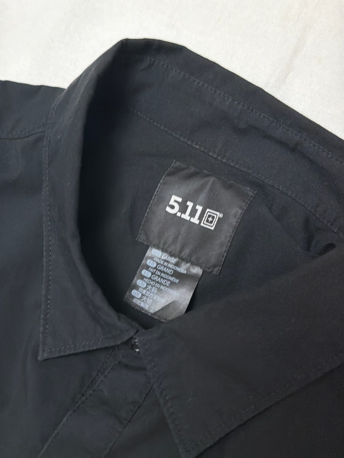 5.11 택티컬 롱슬리브 긴팔 셔츠 블랙 상품이미지3