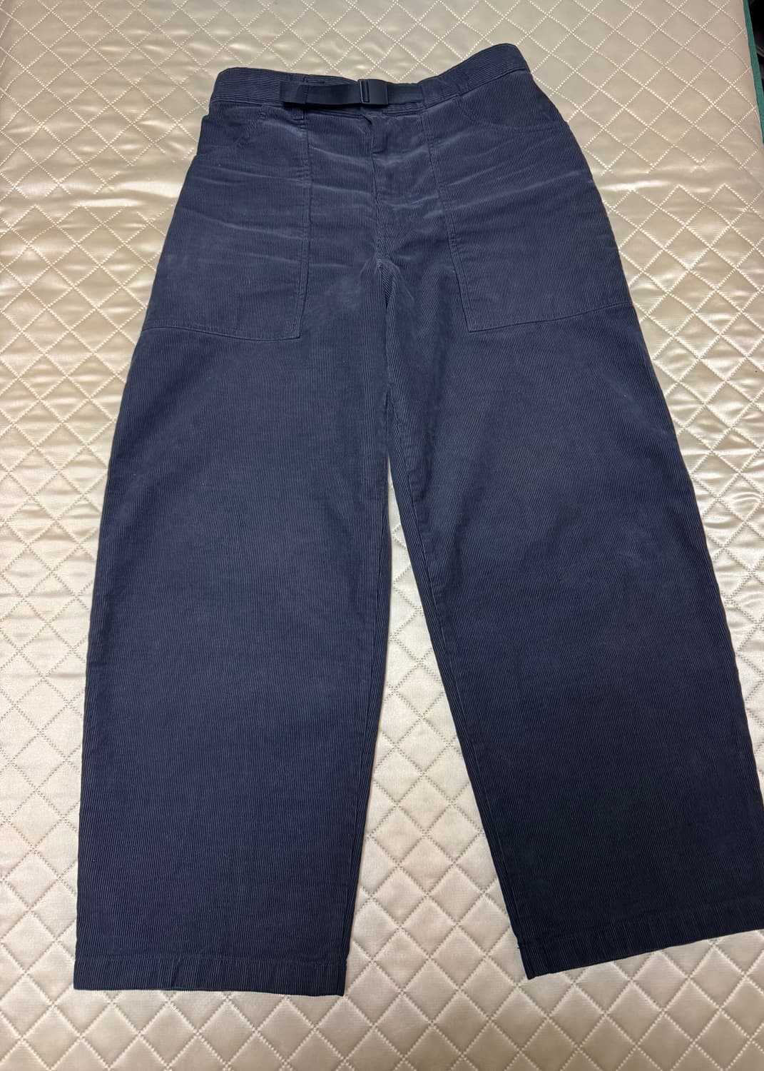 유니클로 jw앤더슨 코듀로이 워크팬츠 네이비 S 상품이미지2