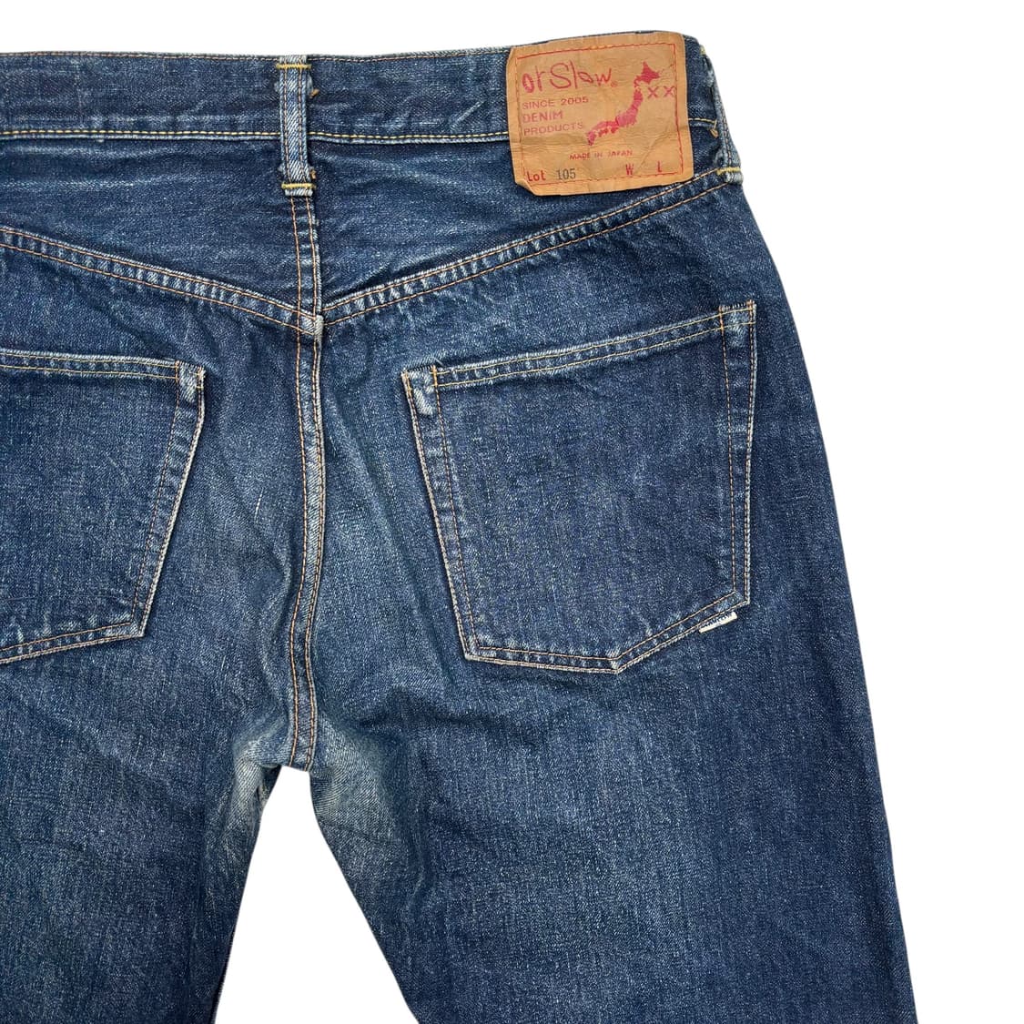 오어슬로우 105 셀비지 데님 팬츠 32 inch 상품이미지5