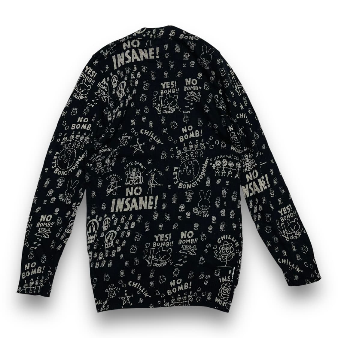 Hysteric Glamour Skull Drummer Cardigan 상품이미지4