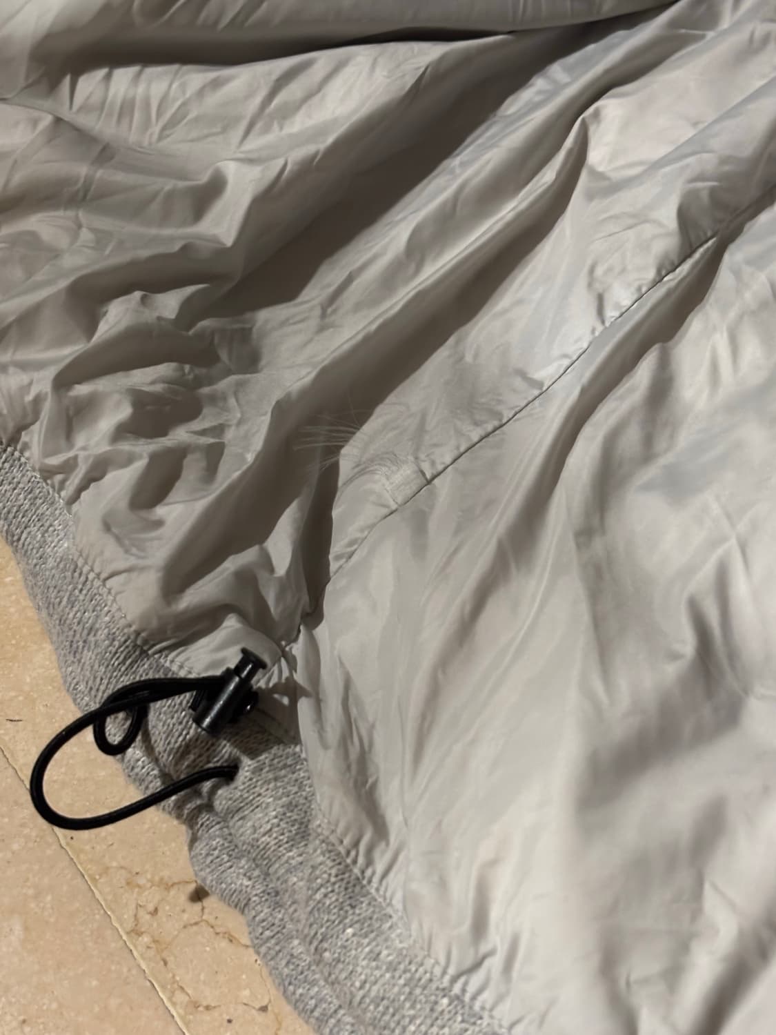 노스페이스 빈티지 700 오트밀 조끼패딩 상품이미지5