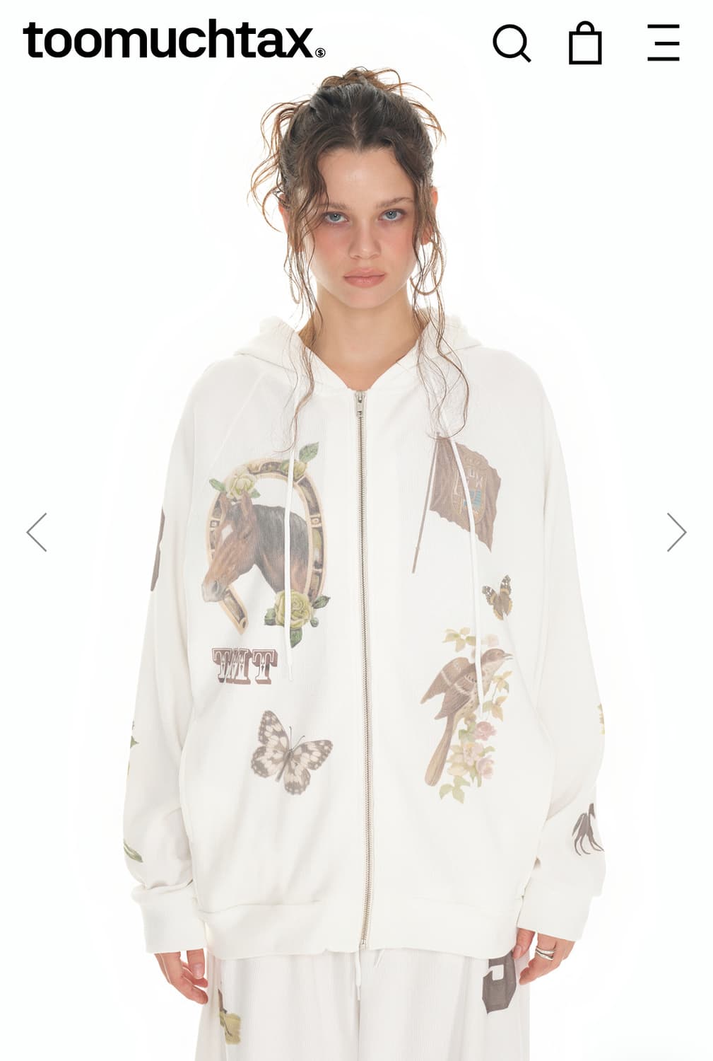 투마치택스 후드집업  상품이미지1