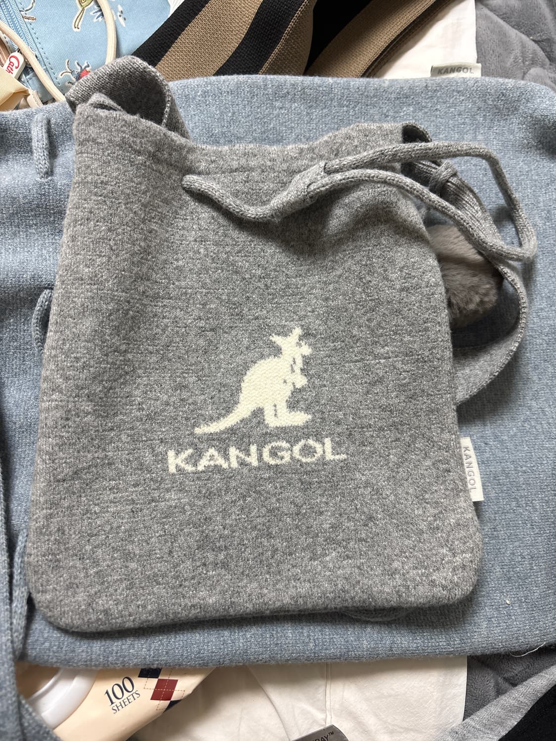 캉골 크로스 미니 니트가방 상품이미지1