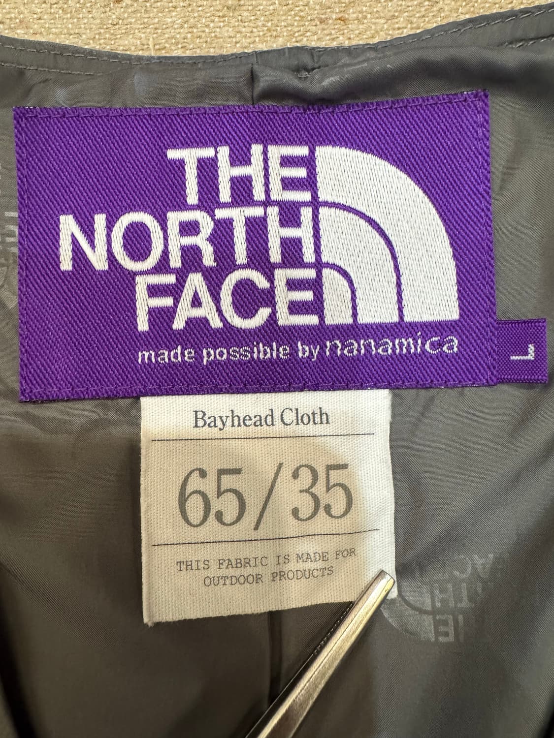 [L][100] 노스페이스 퍼플라벨 미드웨이트 호버 필드 가디건 그레이 상품이미지6