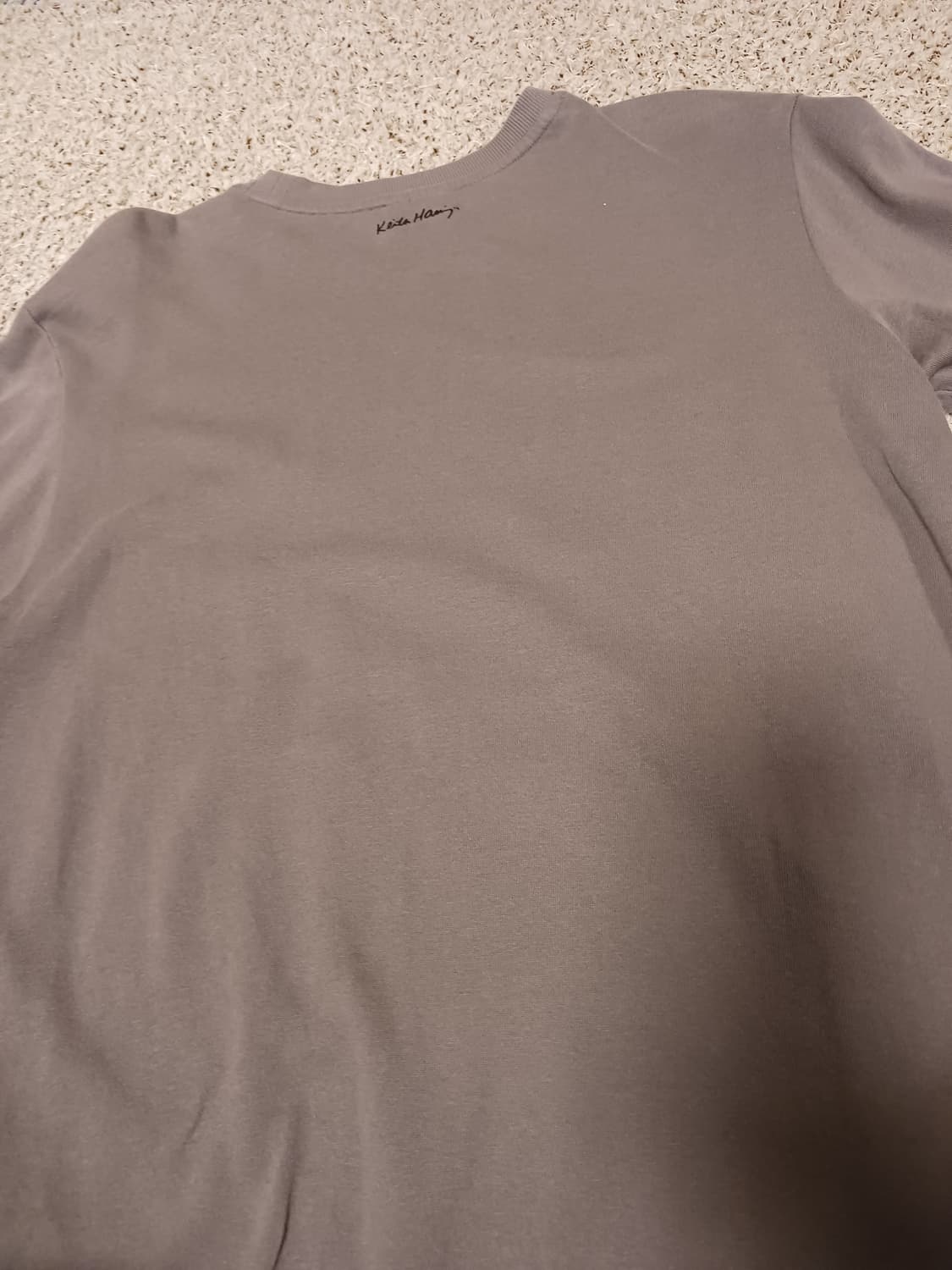 키스해링 라운드넥 긴팔티셔츠 상품이미지7