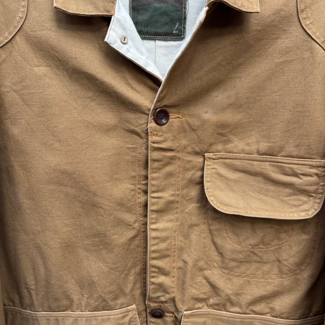 일본 유나이티드 애로우 캔버스 헌팅 자켓 상품이미지4