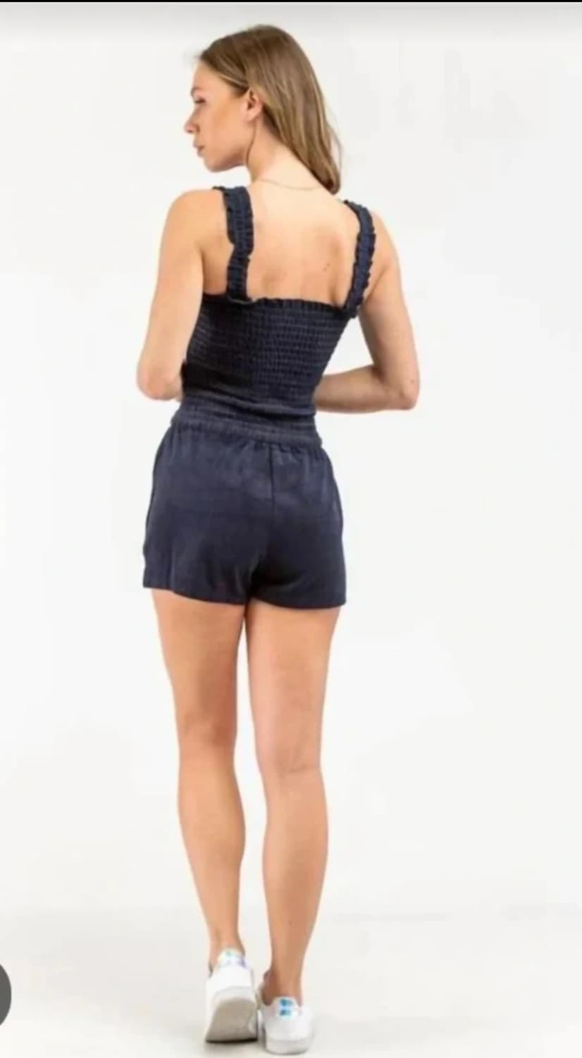 쥬시꾸뛰르(Juicy Couture)의 네이비  스모크 점프수트44-66 상품이미지2