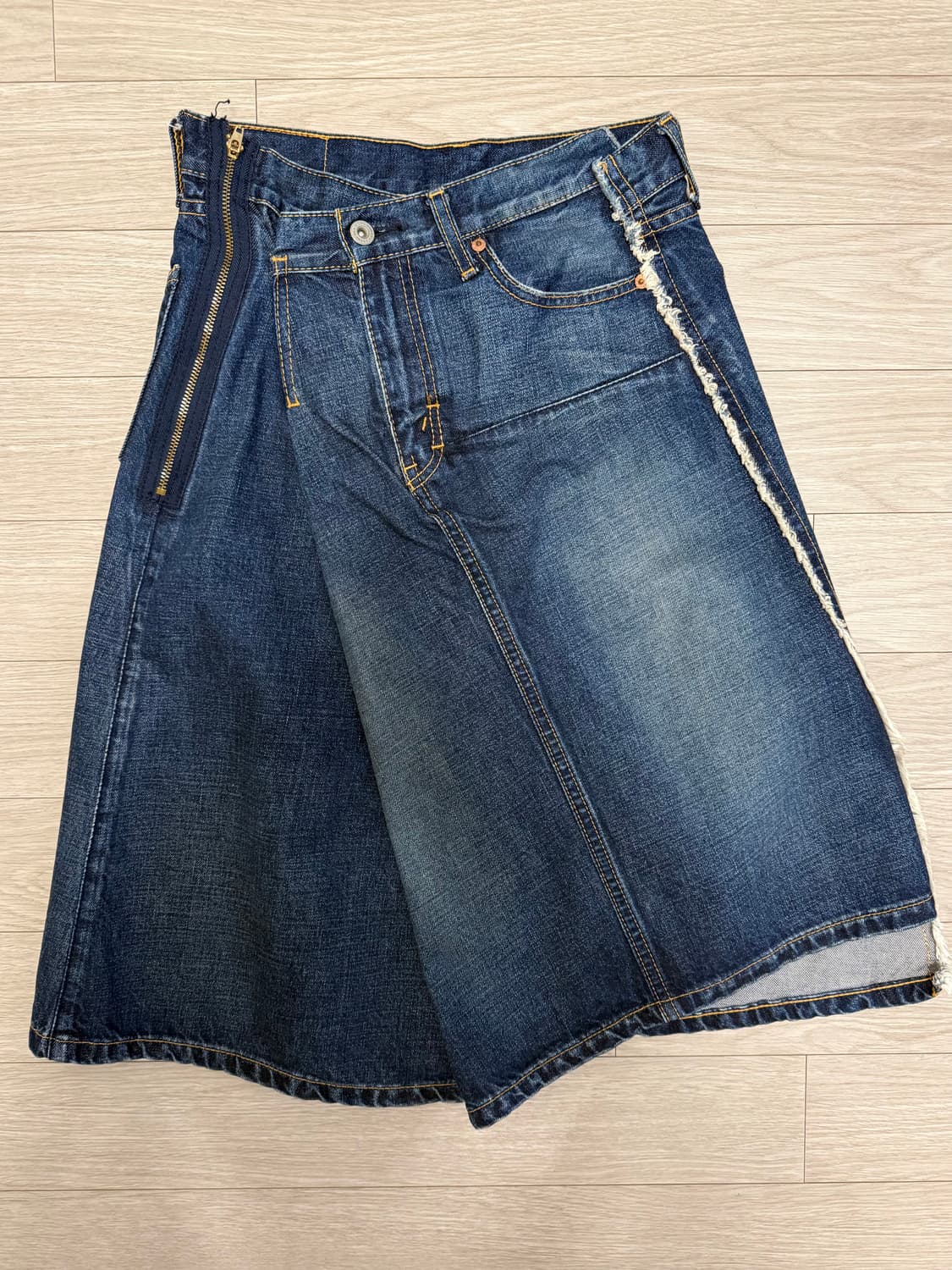 준야 와타나베 데님 스커트 (M) 상품이미지1