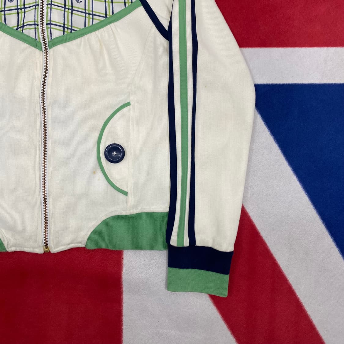 아디다스 y2k 모노그램 희귀져지  85 실측 여성44 상품이미지5