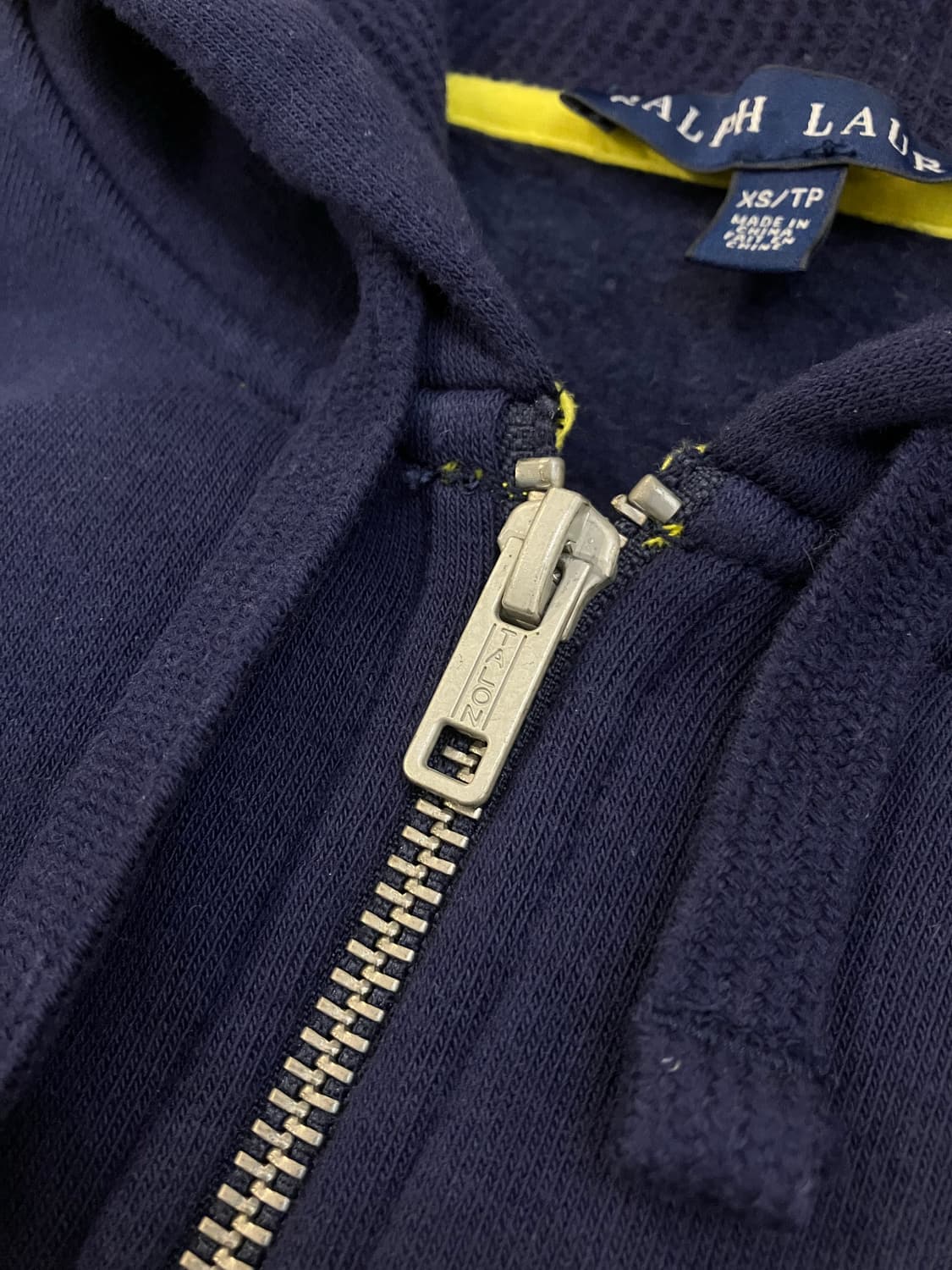 폴로 랄프로렌 딱붙핏 빅포니 후드집업 네이비 상품이미지3