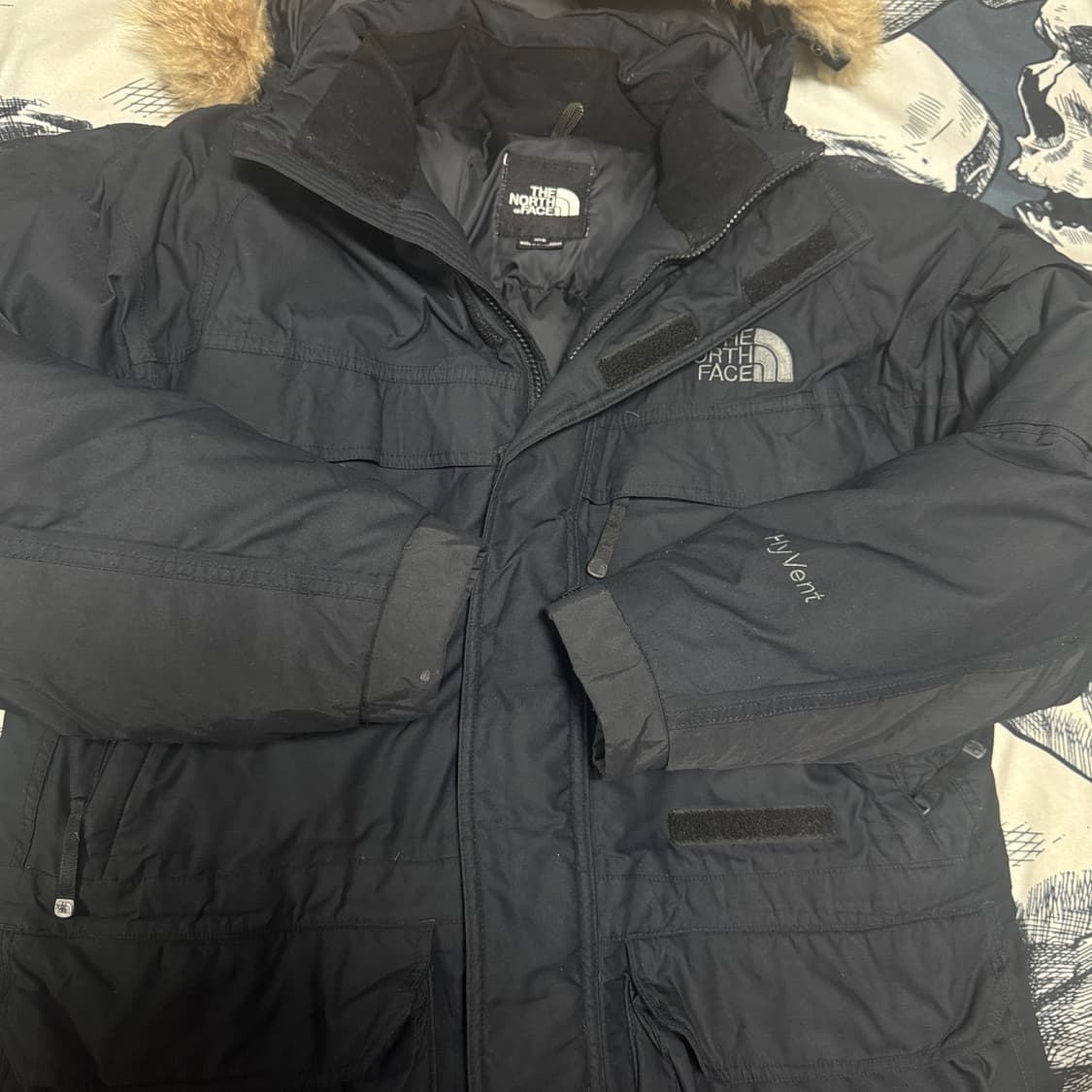 노스페이스 하이벤트 구스다운 패딩 105사이즈  상품이미지5