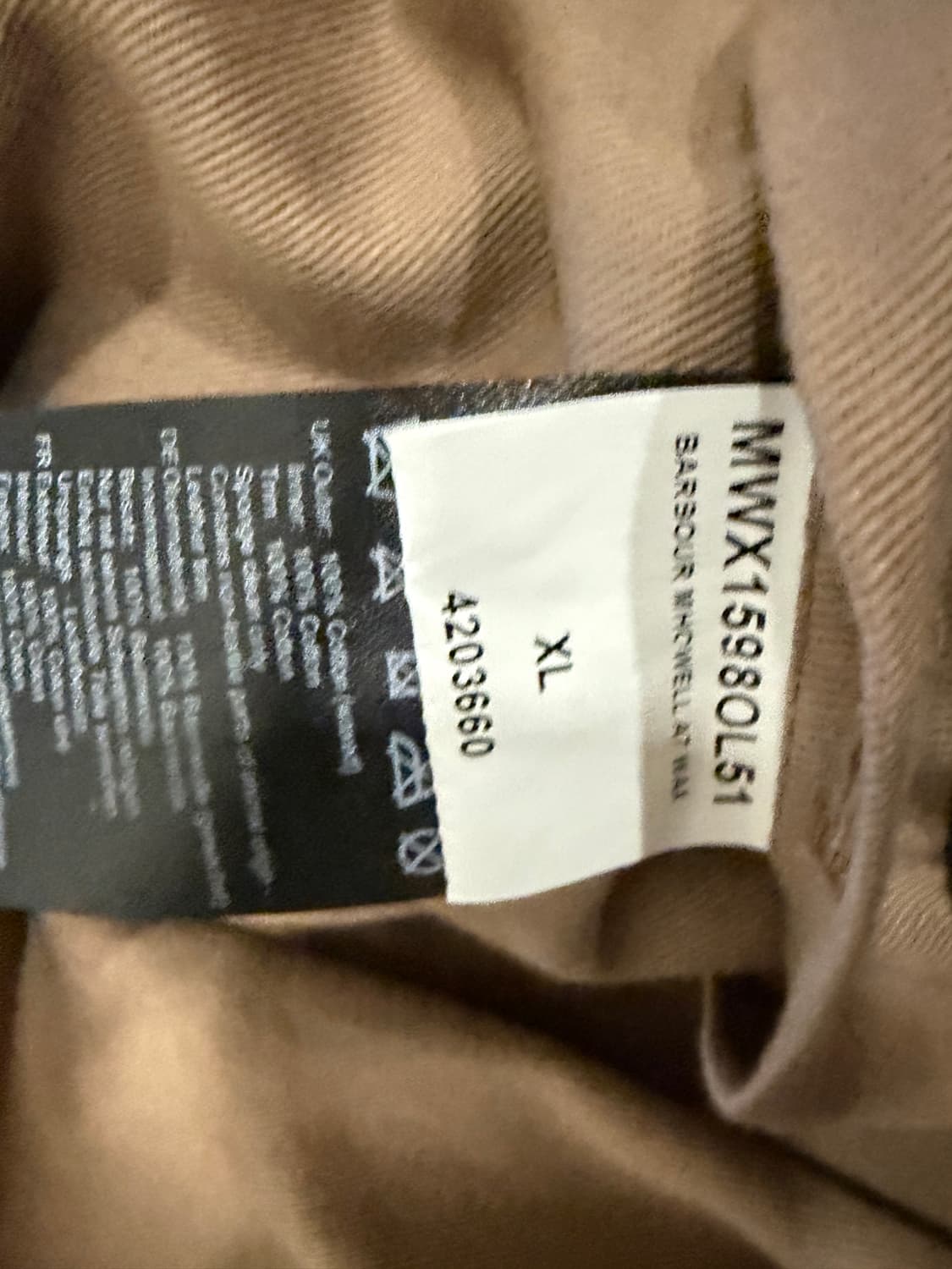 Barbour × Margaret Howell 협업 모델(MWX1588O 상품이미지4