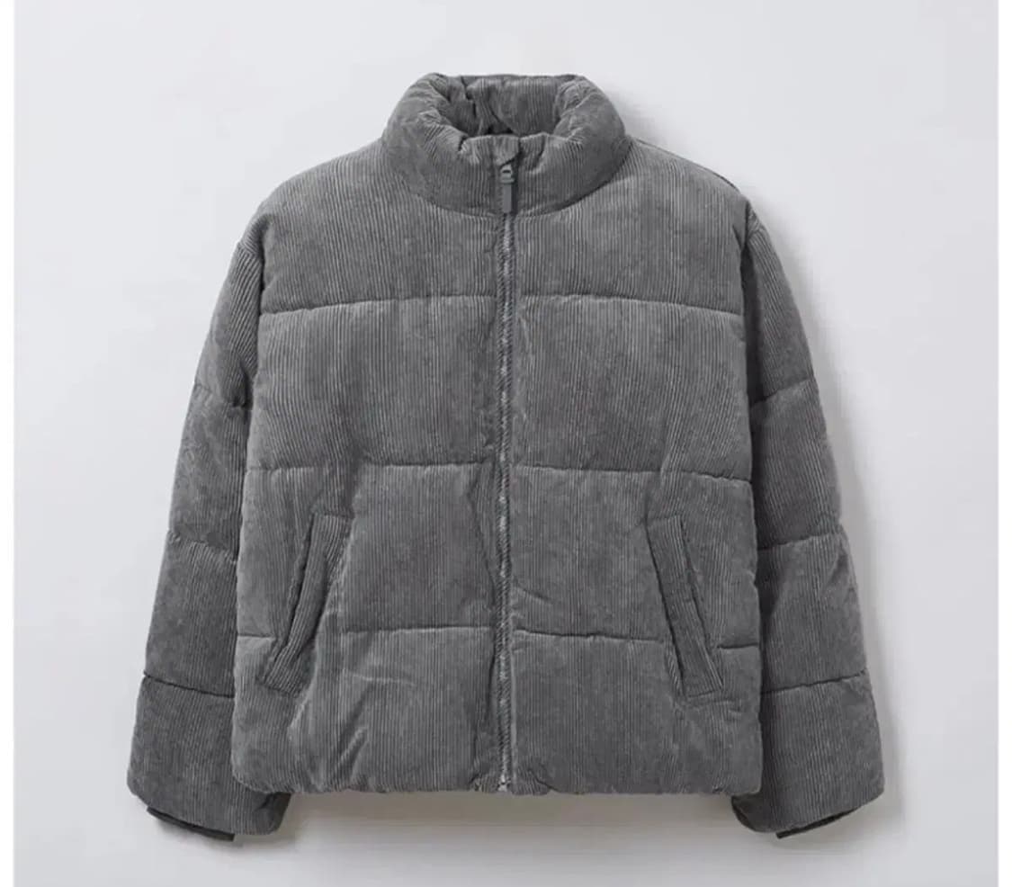 스파오 코듀로이 패딩 상품이미지1