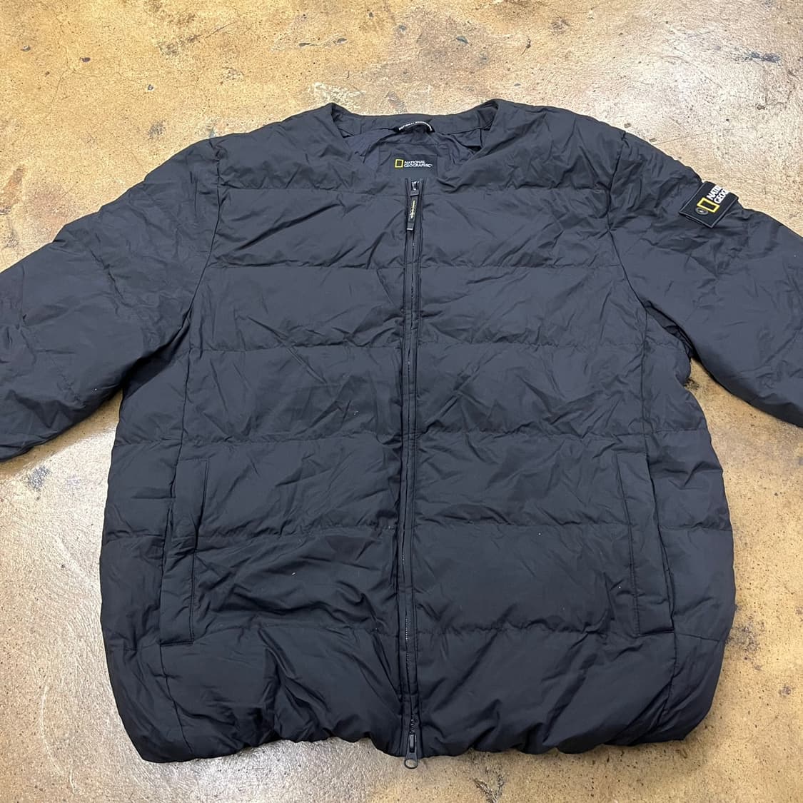 [정품/XXXL,115] 내셔널지오그래픽 경량 패딩 점퍼 b19 상품이미지3