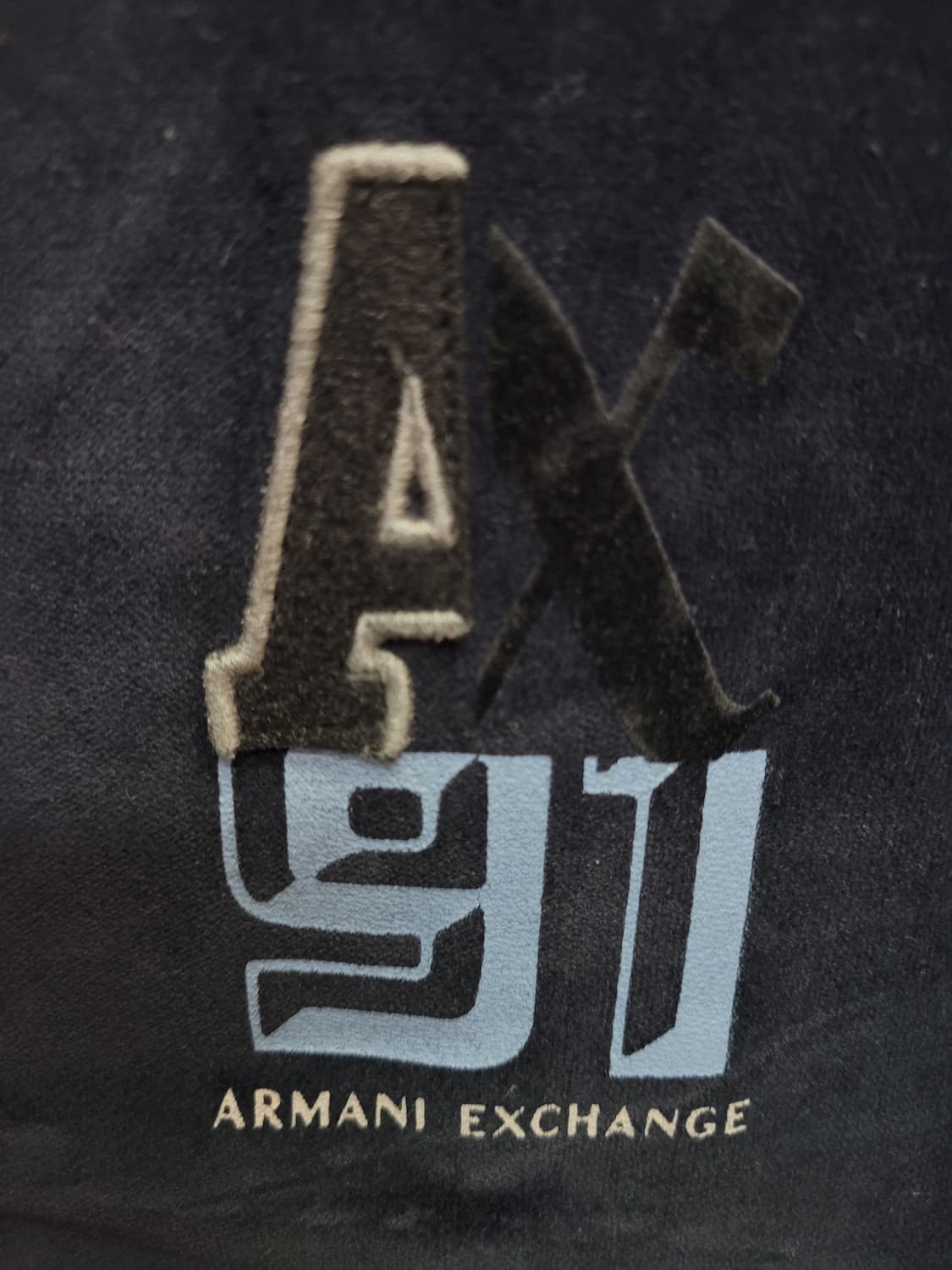 ARMANI 아르마니 익스체인지 네이비 점퍼 패딩 상품이미지2