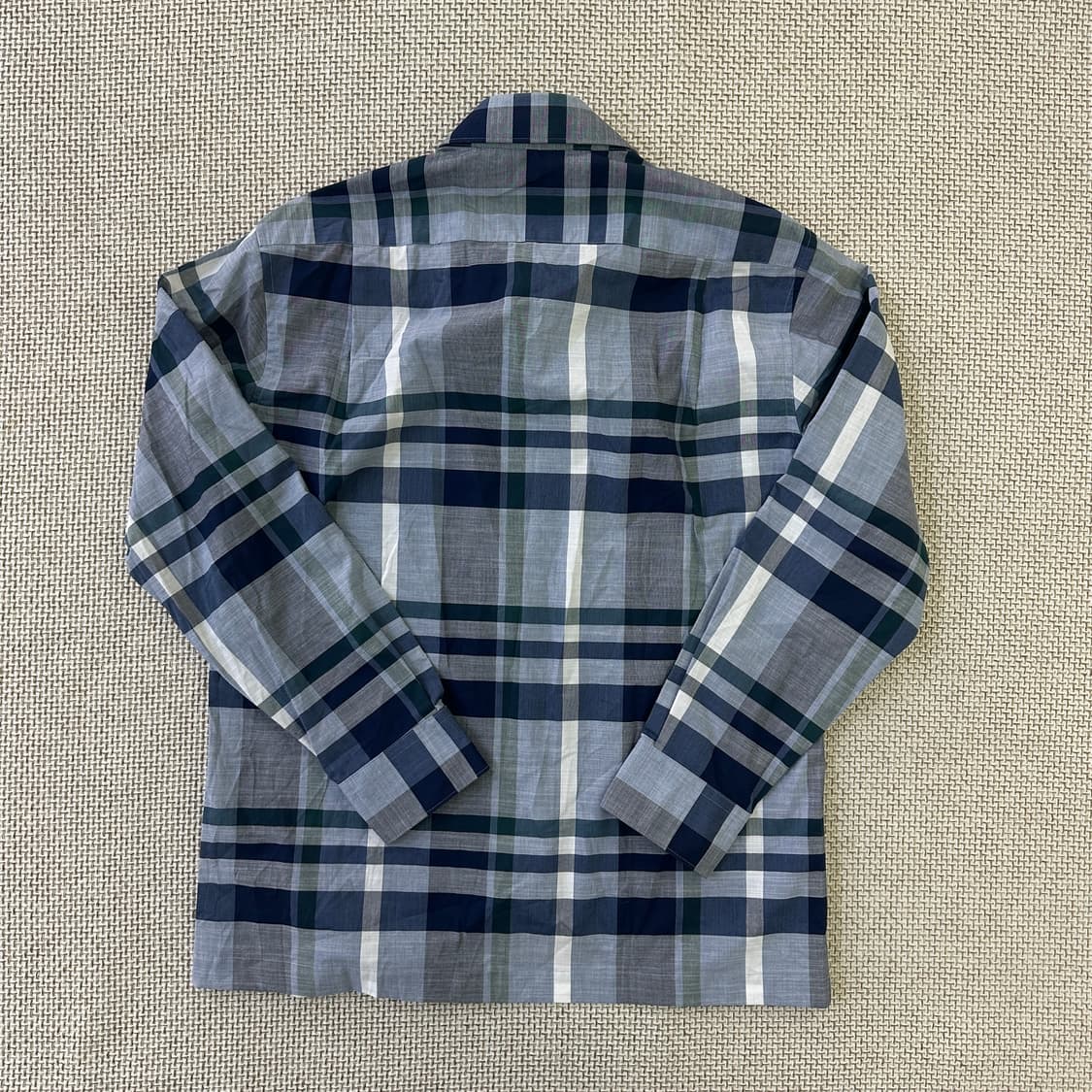 100 닥스 남성 긴팔 체크 셔츠 0424D 상품이미지4