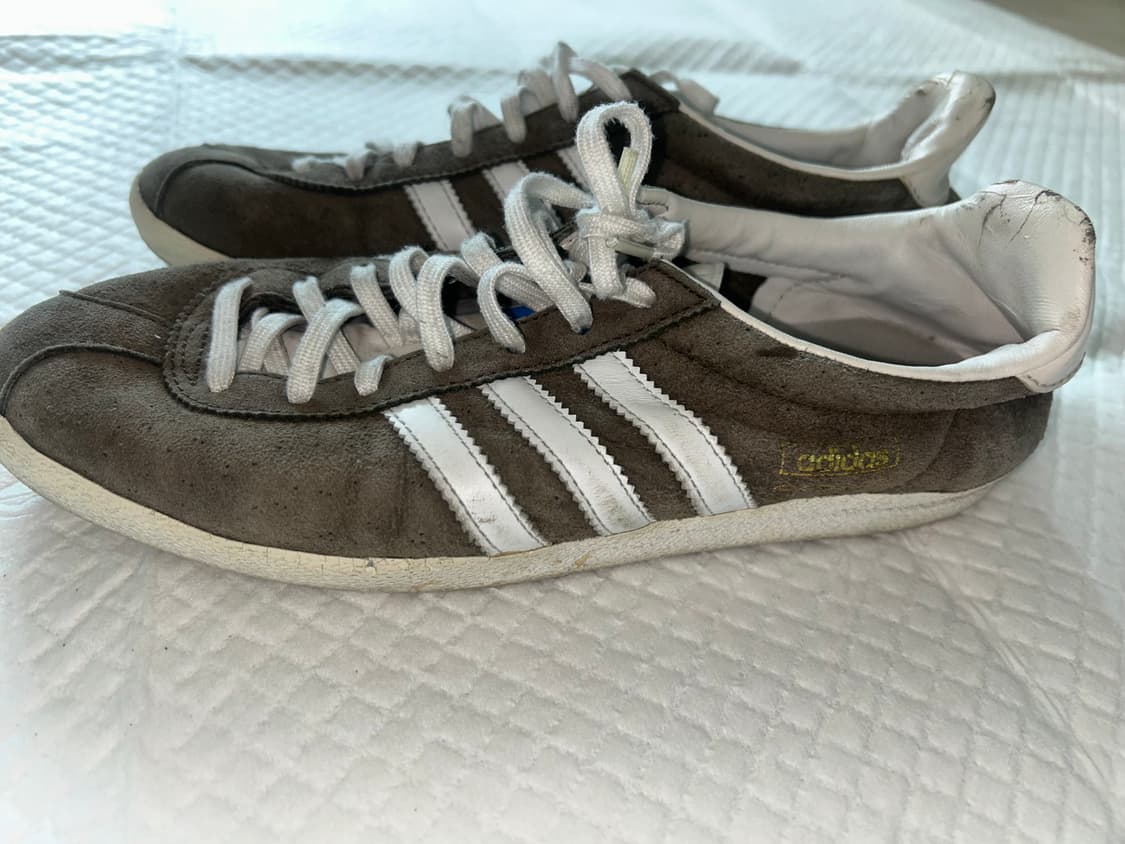 아디다스 빈티지 스니커즈 브라운 상품이미지2