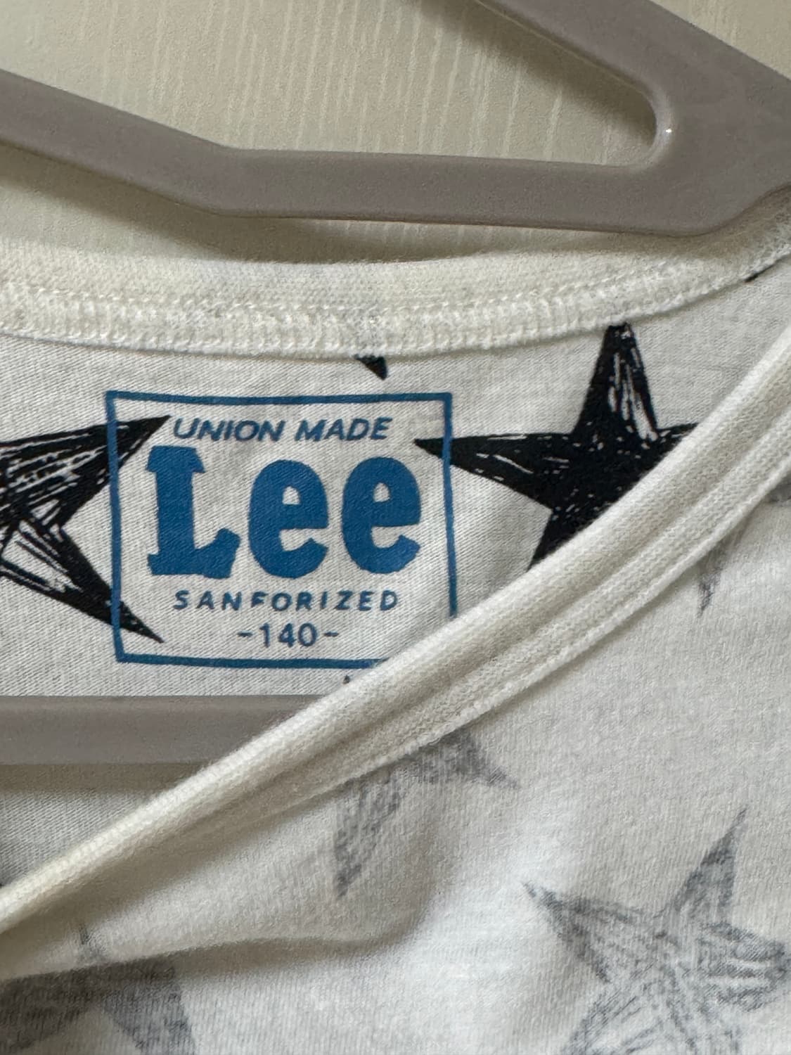 ⭐ Lee 빈티지 스타 패턴 슬림핏 티셔츠 상품이미지2