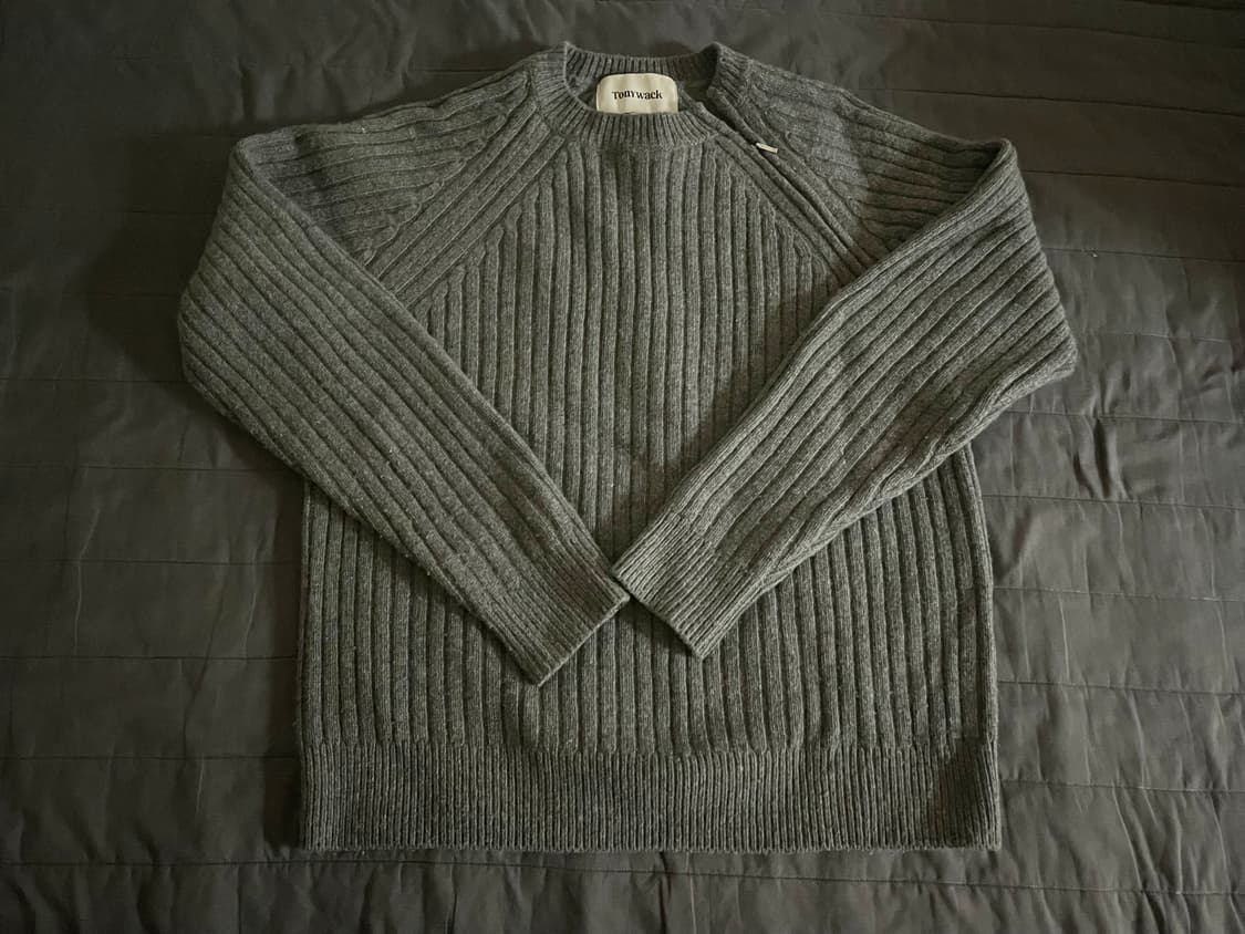 토니웩 울 레글런 캐시미어 니트(m) 상품이미지1