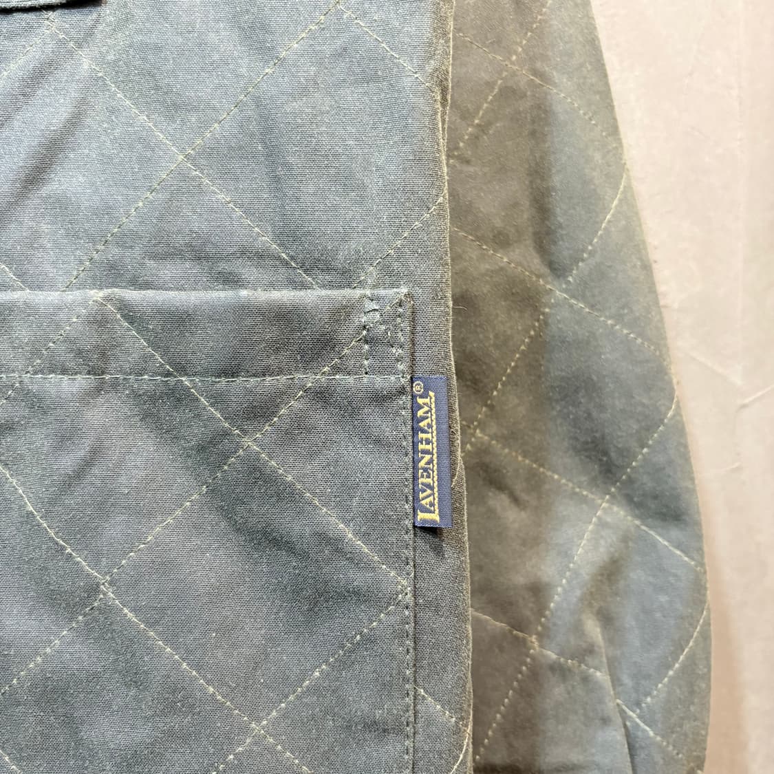 [L] LAVENHAM 라벤램 퀼팅 왁스 자켓 상품이미지2