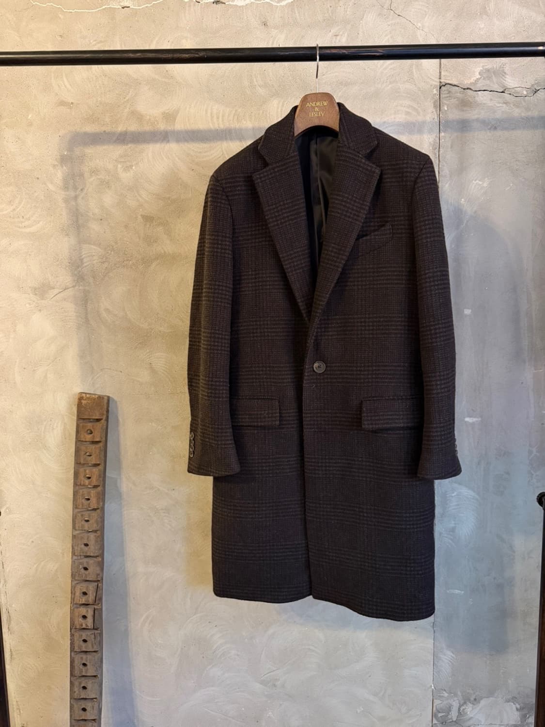 라 칸타넬라 체스터필드 코트 남성100 상품이미지1