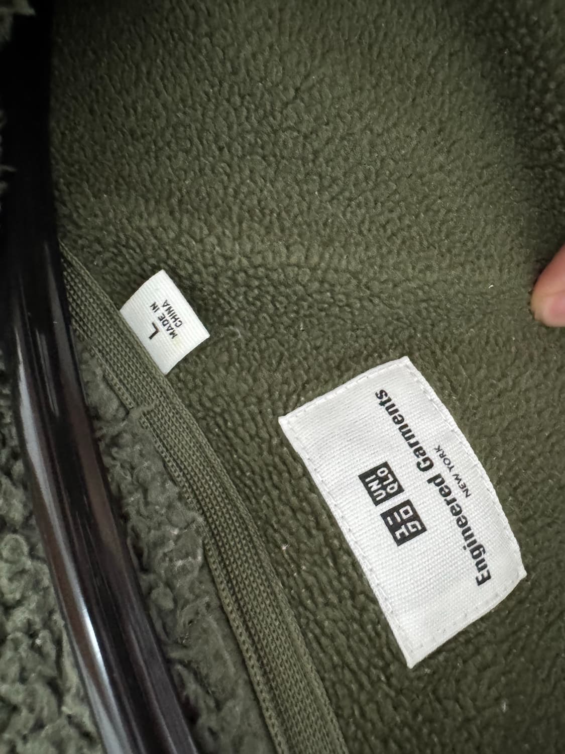 L 유니클로 엔지니어드가먼츠 플리스 상품이미지4