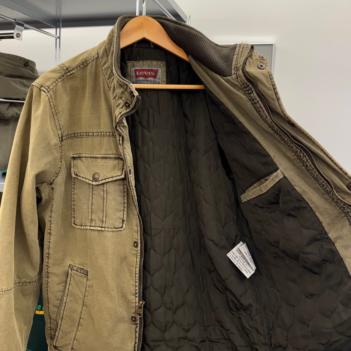 리바이스 빈티지 워시드 트러커 자켓 (M)   상품이미지4