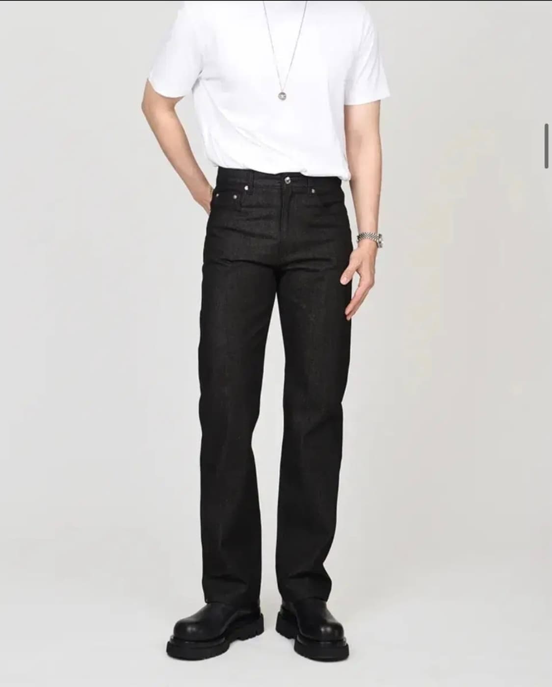 모드나인 Black Dog MOD6 세미와이드 스트레이트 데님 30 상품이미지1