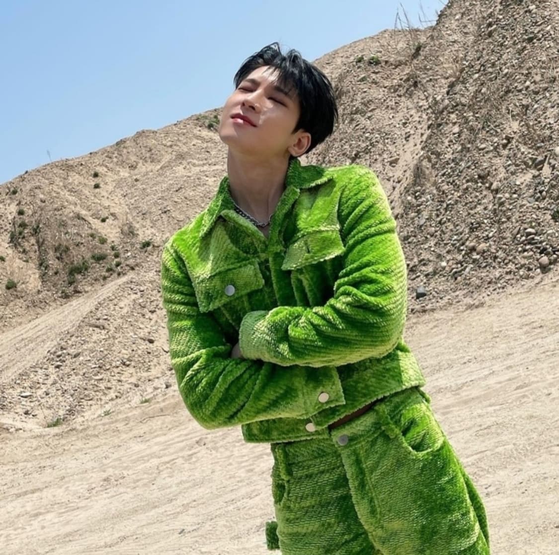 보테가베네타 셔닐 코듀로이 패러키트 자켓 상품이미지3