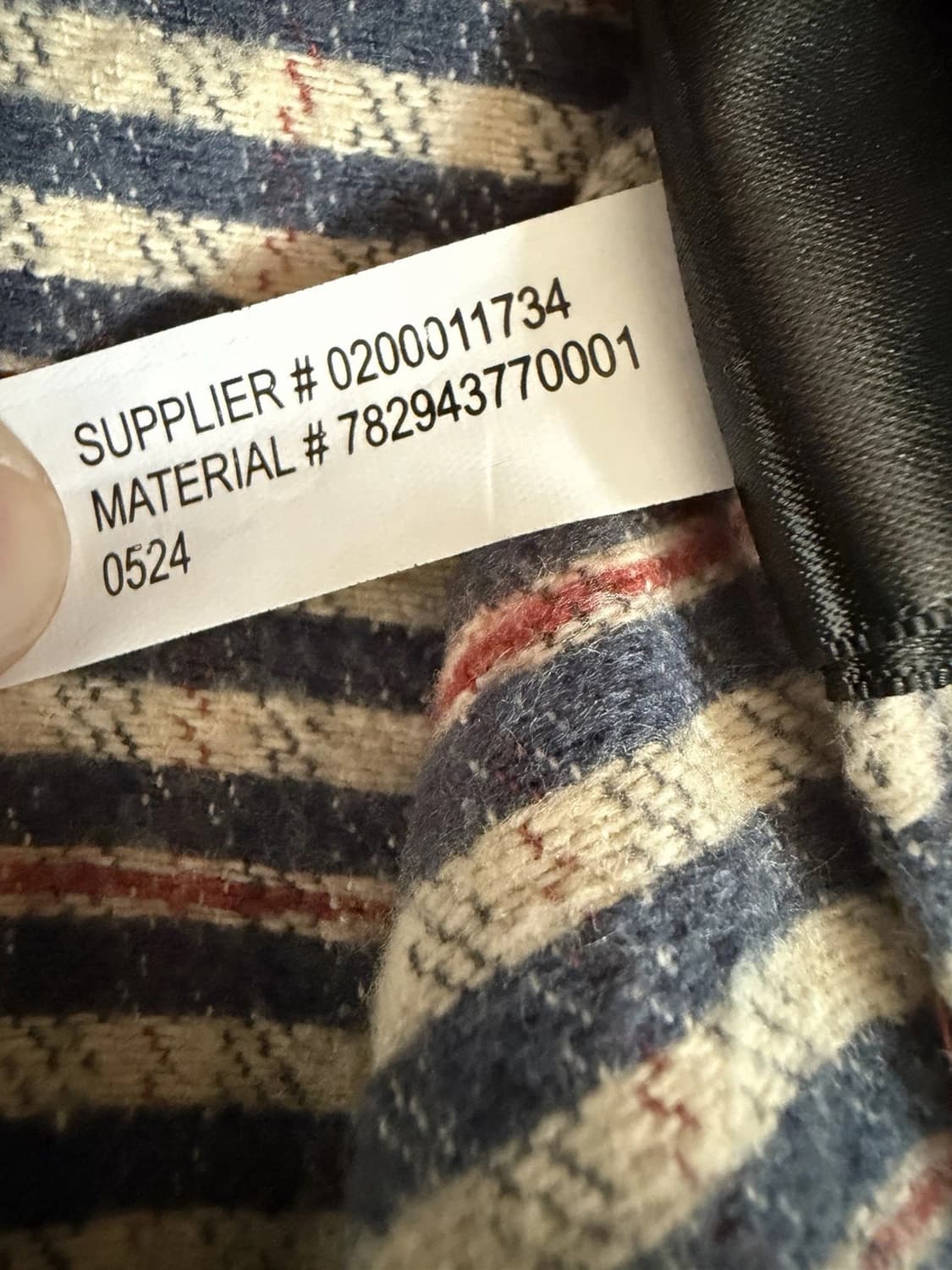 RRL 더블알엘 파렐 체크 코튼 셔츠 네이비/레드 멀티 상품이미지10