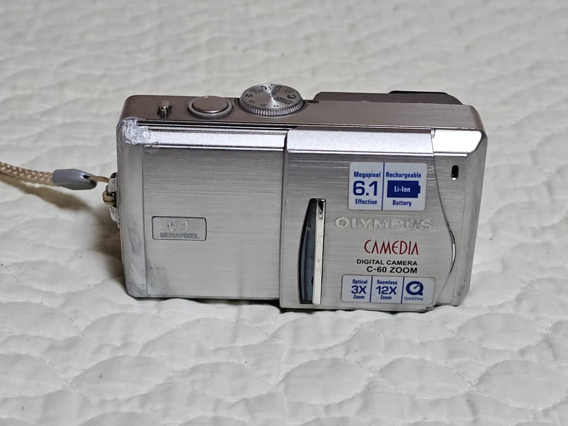 올림푸스 CAMEDIA C-60 ZOOM 레트로 디카 상품이미지9