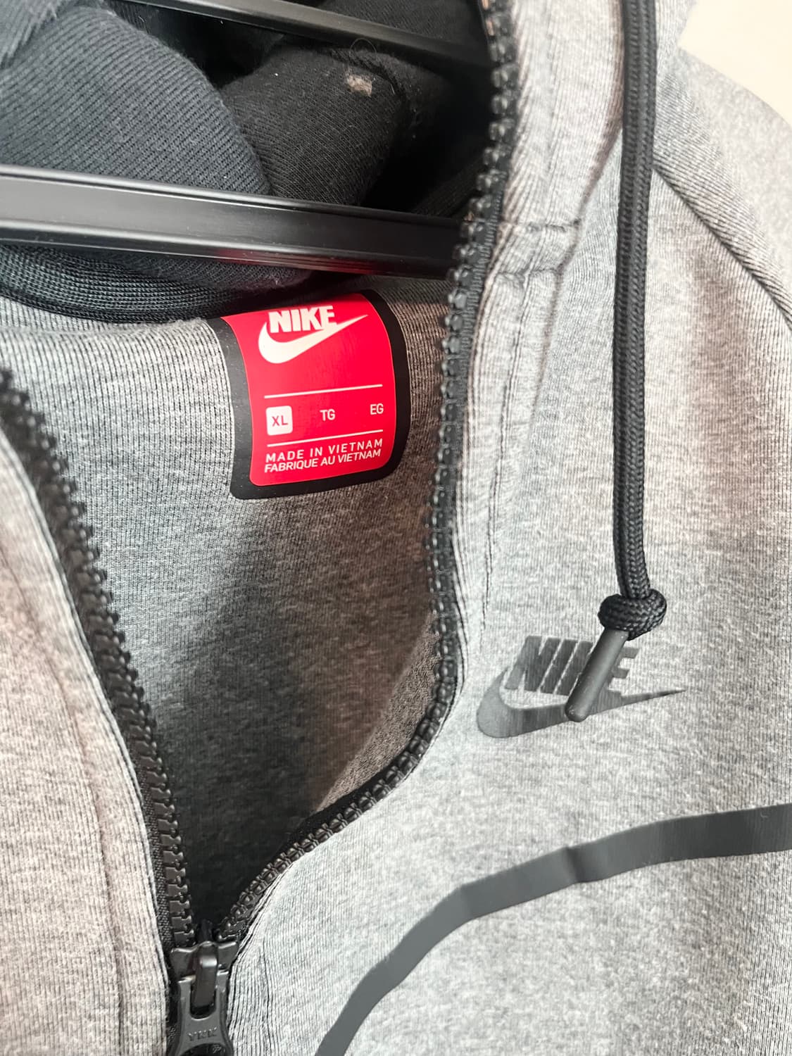나이키 테크팩 후드집업 차콜 그레이 [XL] 상품이미지3