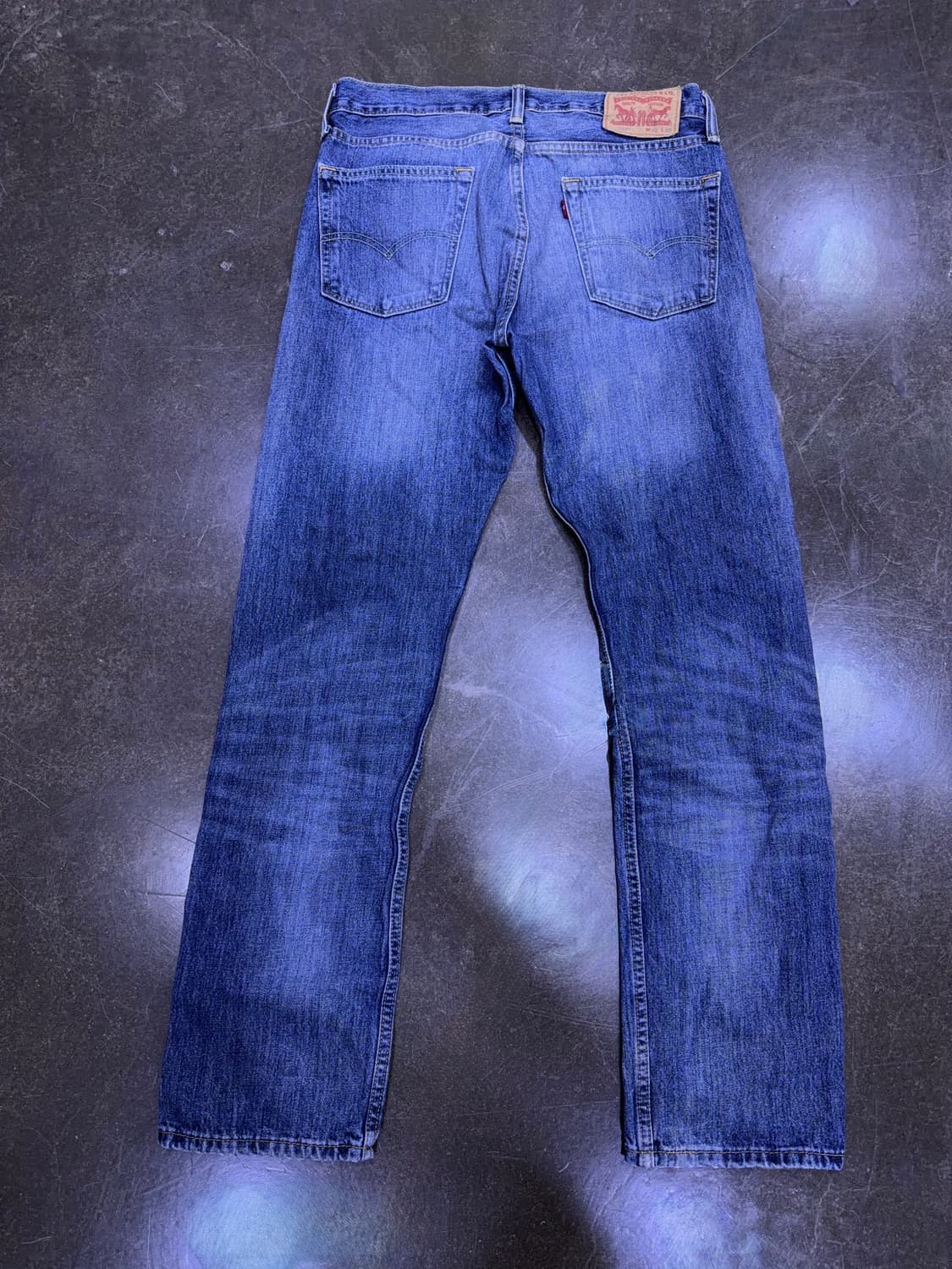 리바이스 513 슬림 스트레이트핏 빈티지 워싱 데님팬츠 32 상품이미지2