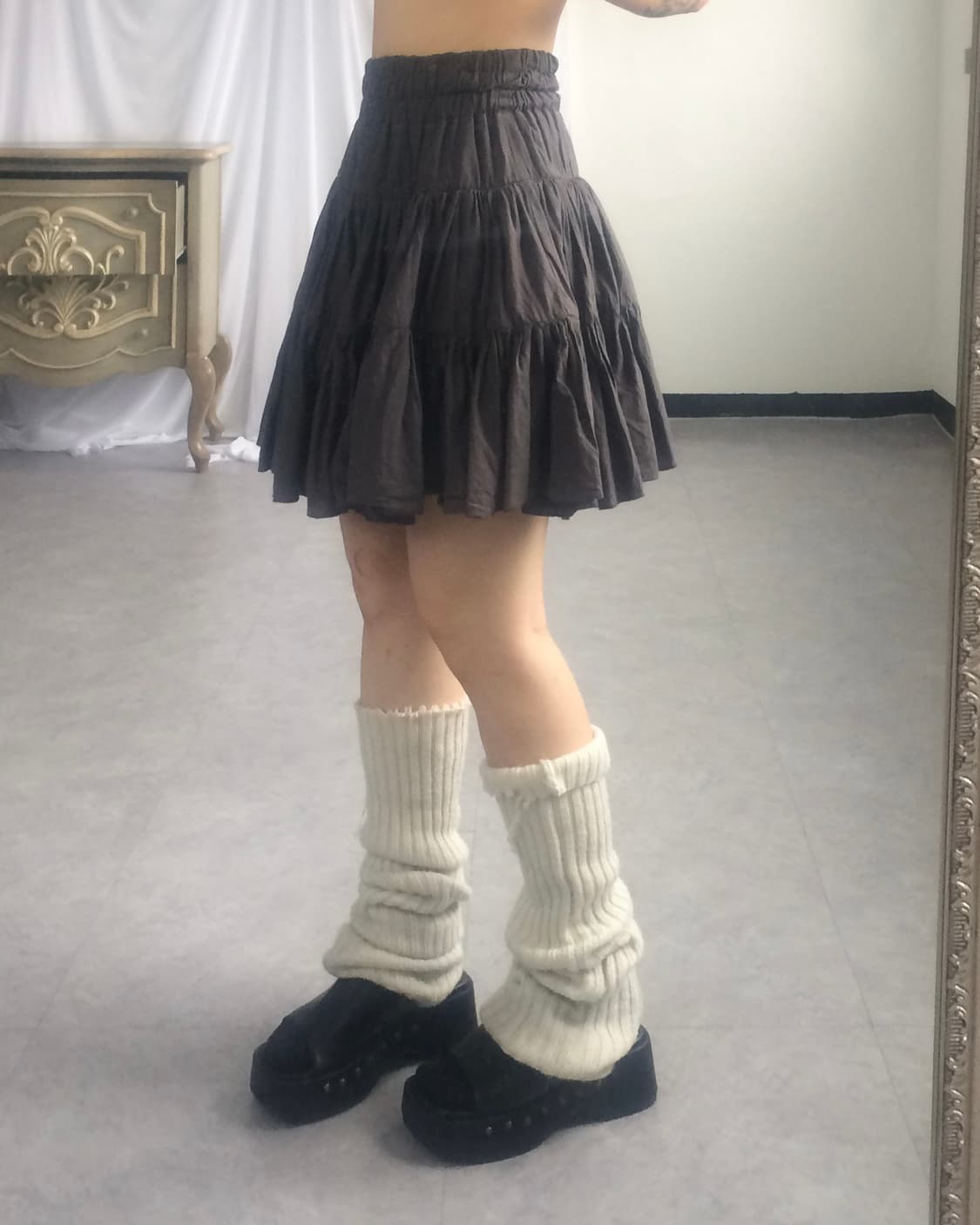 Diesel layer mini skirt 상품이미지7