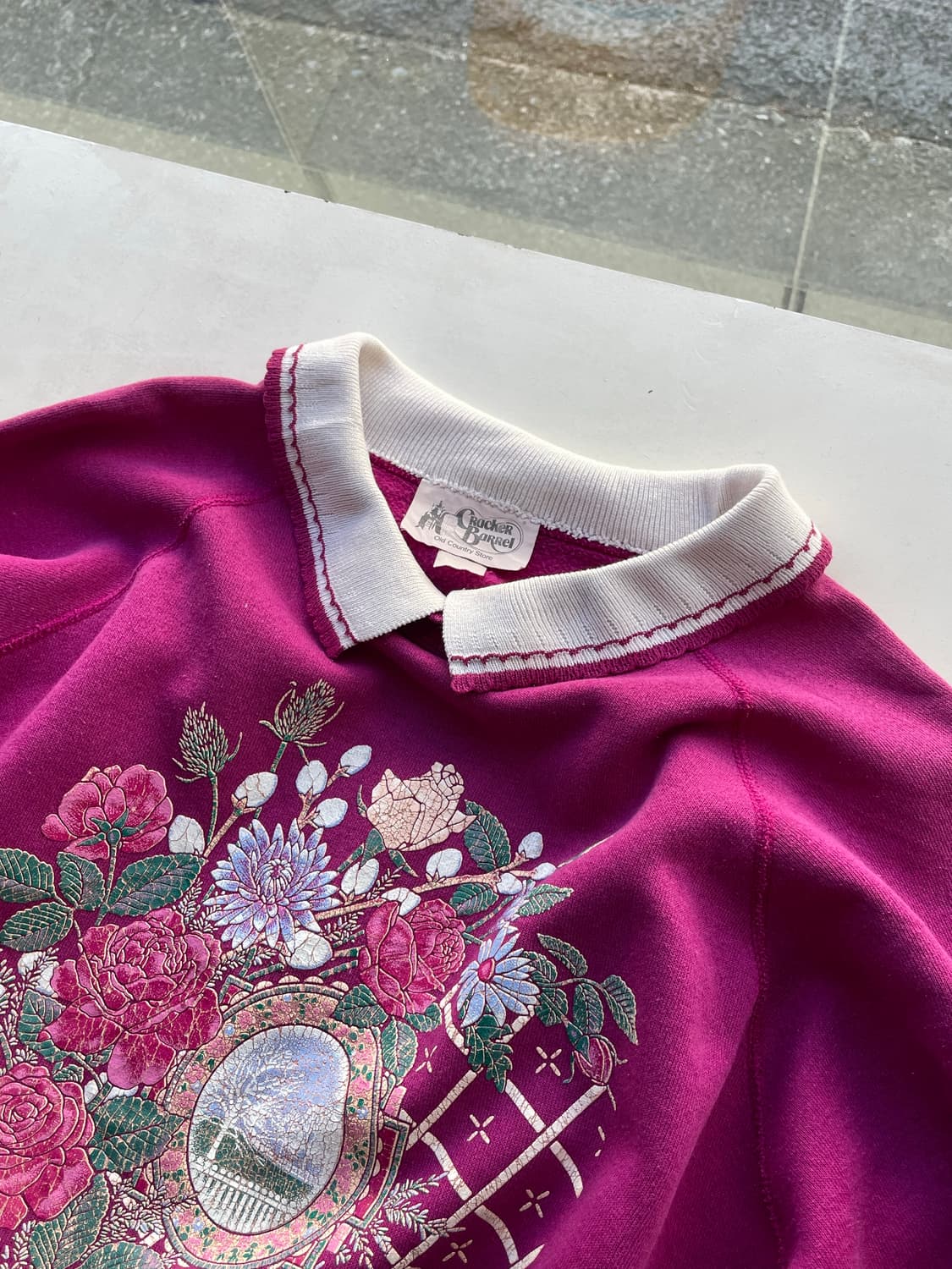 90’s USA vintage ‘Flowers’ sweatshirt 💐 상품이미지4