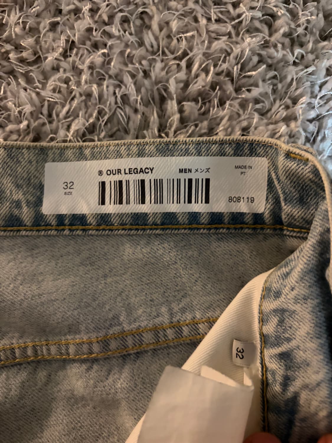 아워레가시 익스텐디드 써드컷 데님 32 상품이미지4