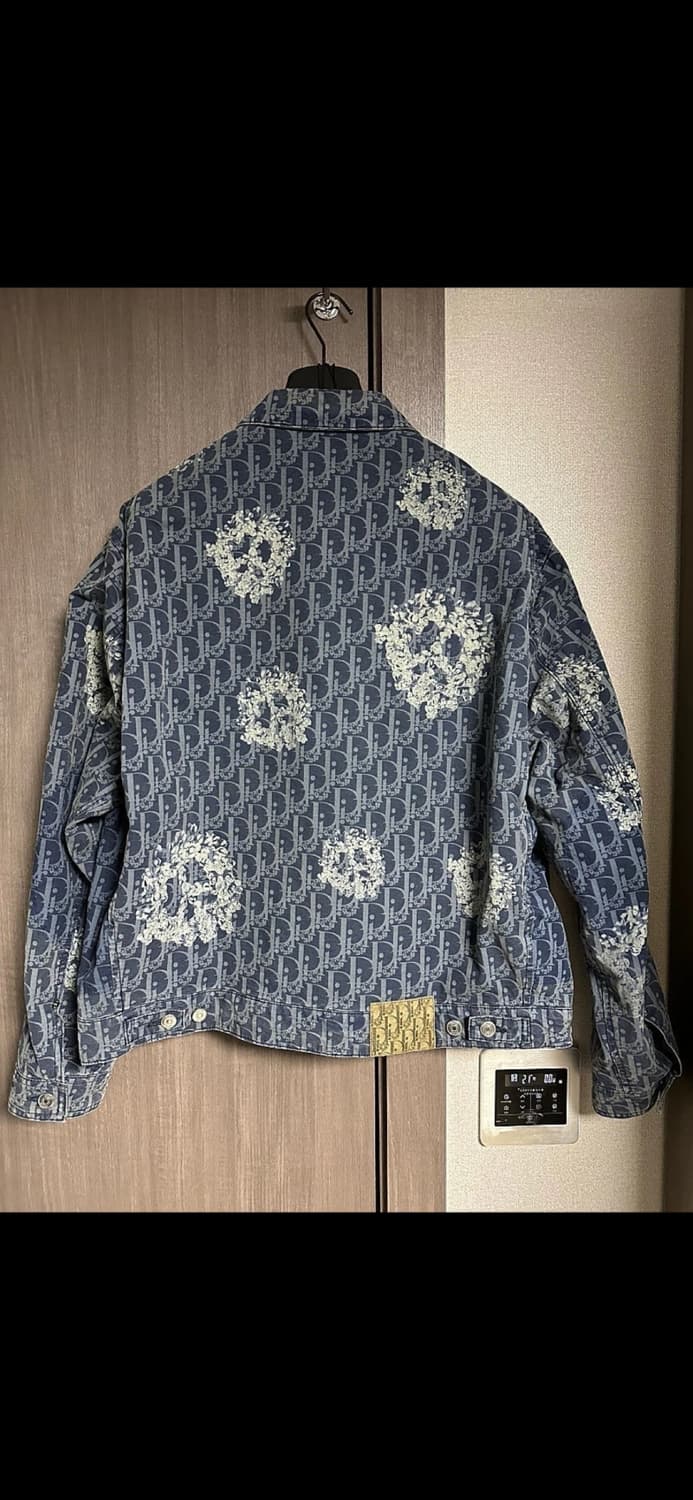 디올 데님 티어스 오블리크 데님 셋업 50사이즈 새상품 상품이미지2