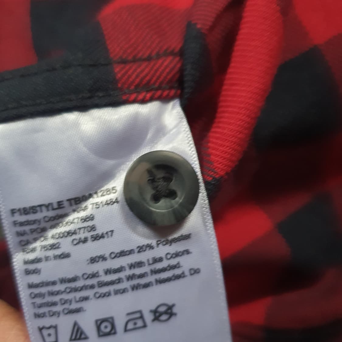 미국 수입 팀버랜드 플란넬 체크 셔츠 no.6 상품이미지5