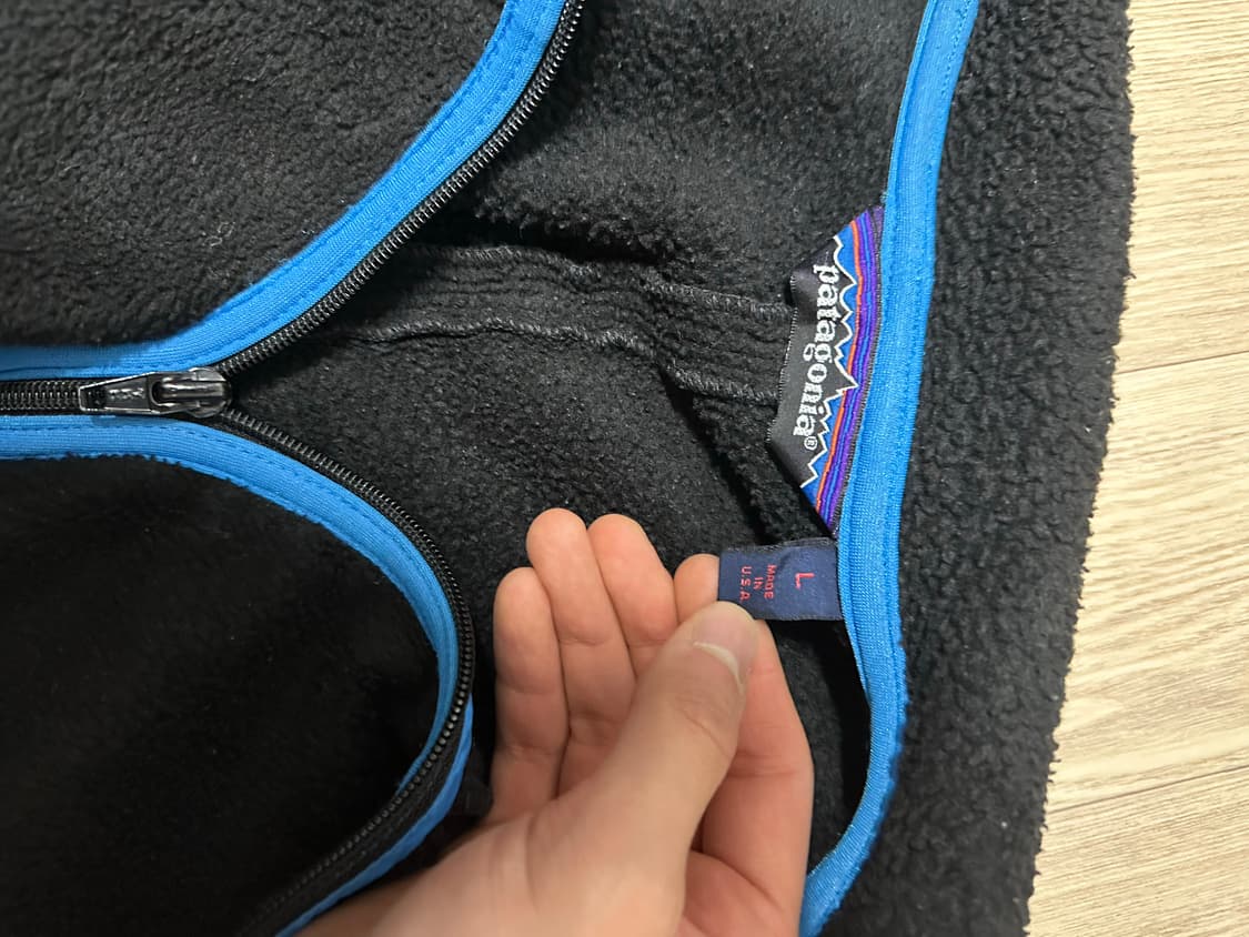 90s 파타고니아 플리스 집업 M 상품이미지4