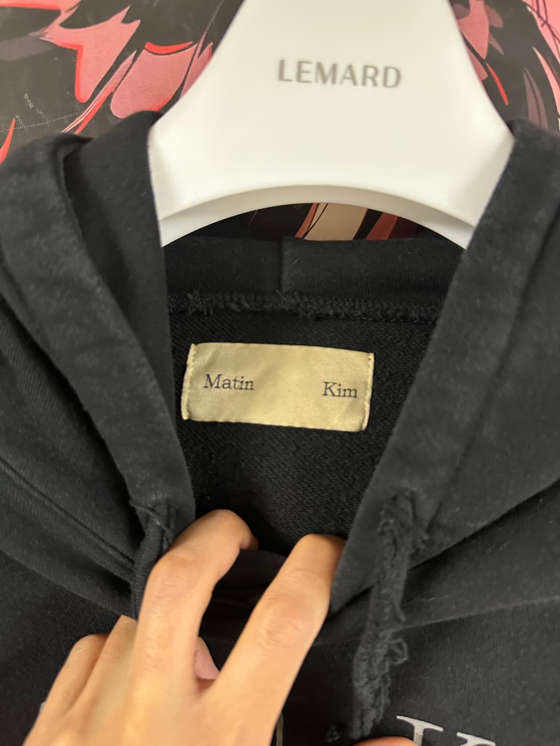 마뗑킴 후드티 옛날 디자인임 레어템 상품이미지3