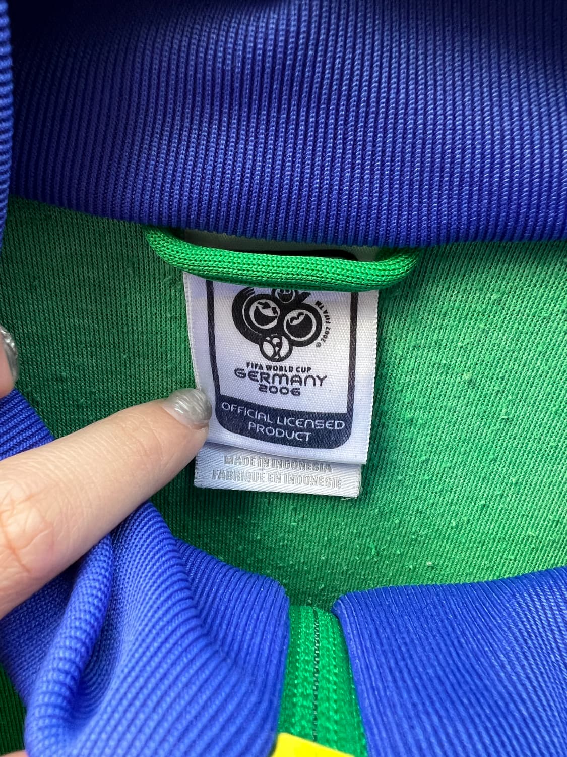 아디다스 트랙자켓 (브라질 컬러)  상품이미지4