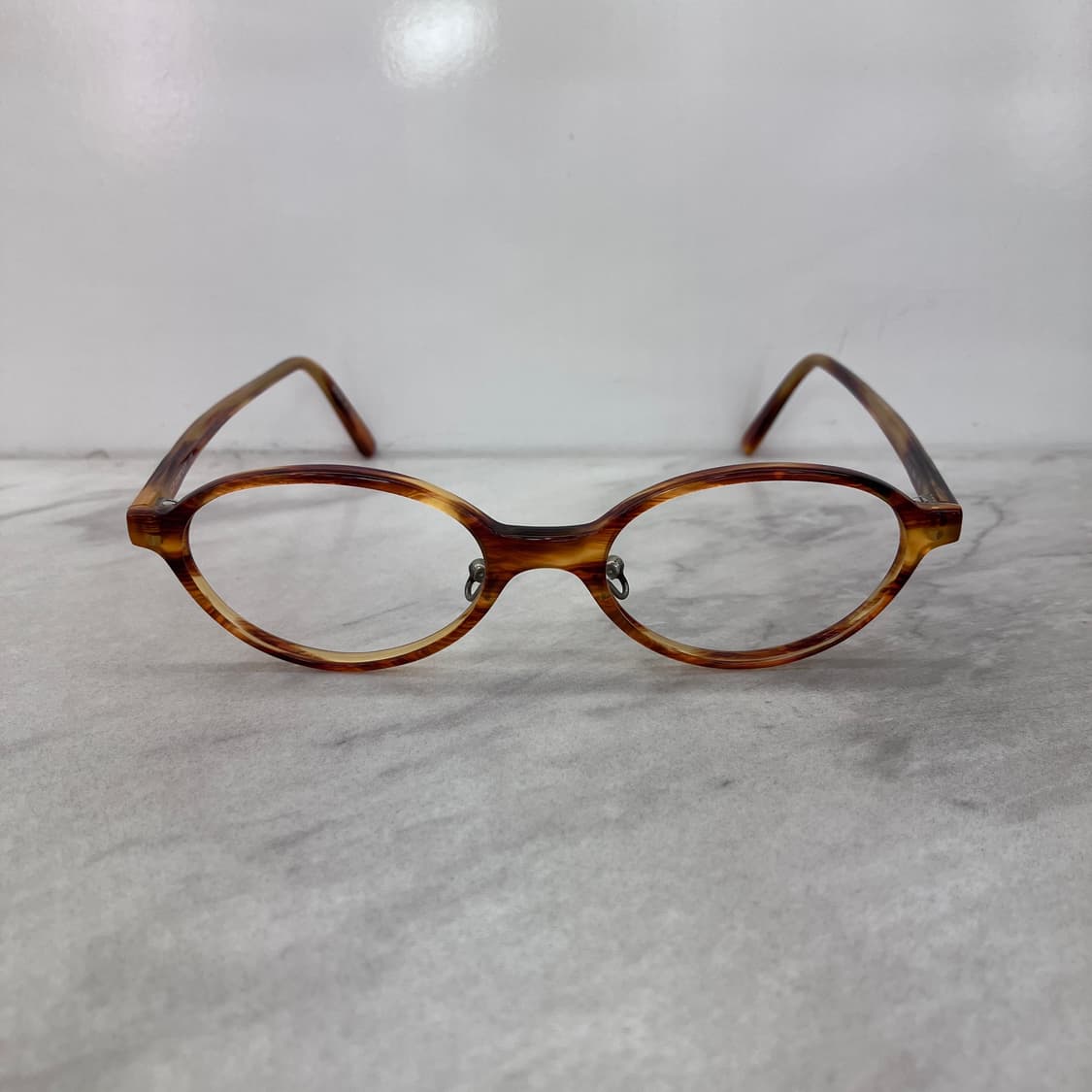 D85 C.P.COMPANY 유광 하바나 오벌 뿔테 안경 상품이미지6