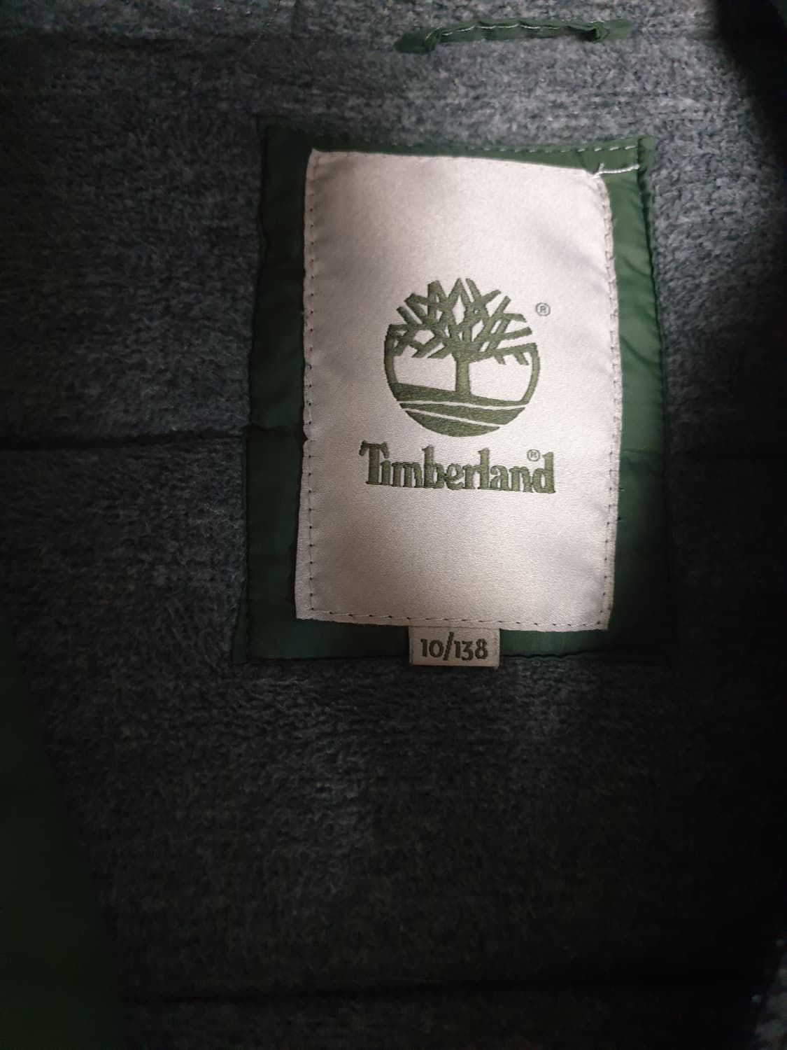 팀버랜드 키즈 안감기모 퍼 후드 패딩 카키 (138) 상품이미지5