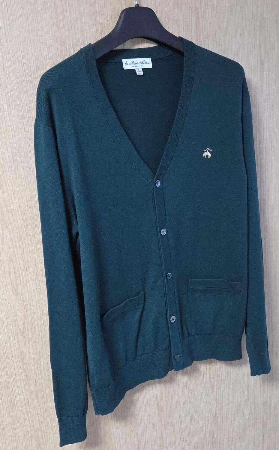 (착샷) 브룩스브라더스 가디건 수피마 코튼 상품이미지2