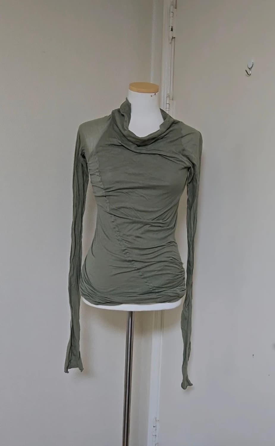 [42] 릭오웬스 드레이핑 롱슬리브 탑 상품이미지1