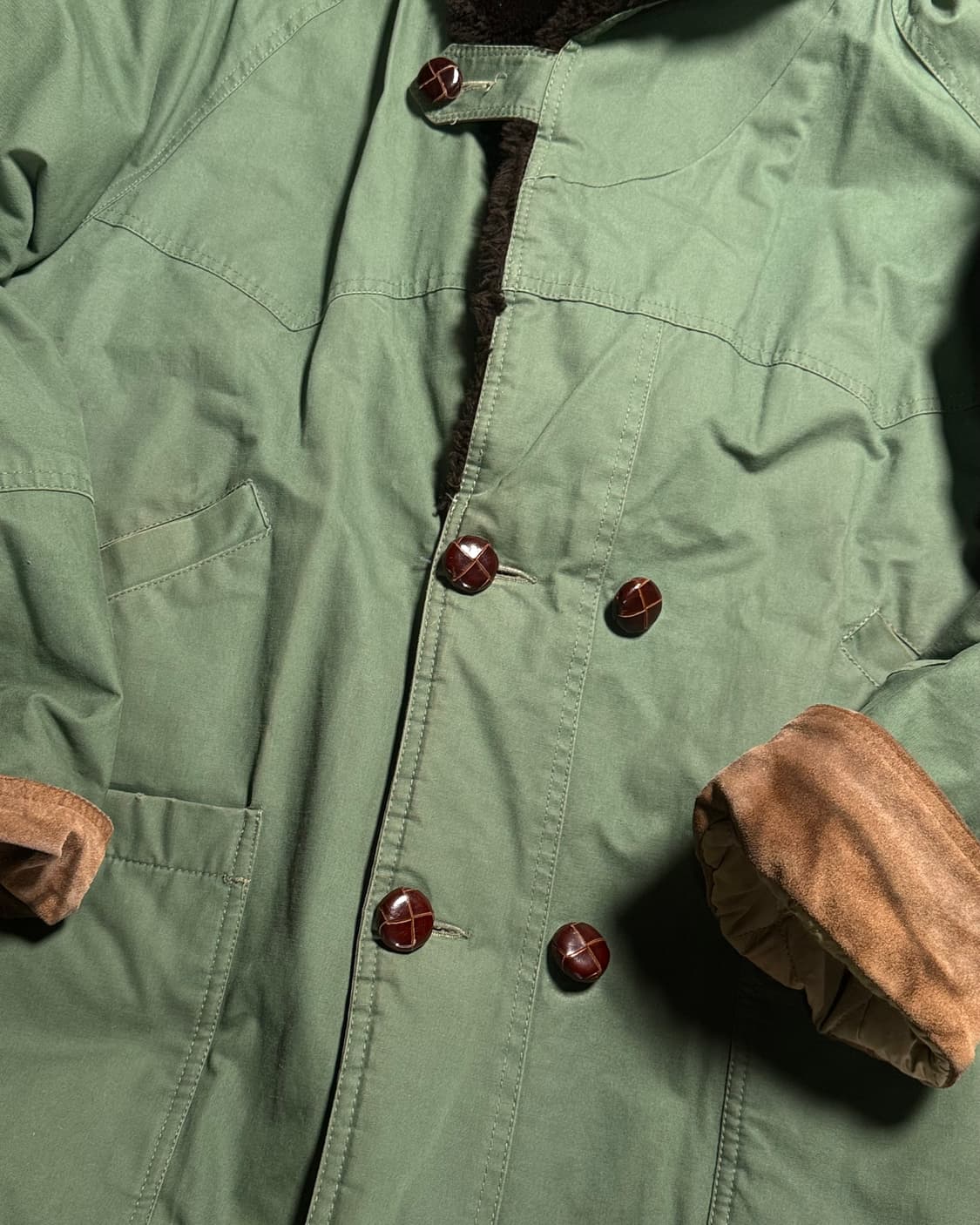 80-90s Cariboo Chilcotin 코튼 반스토머 매키노코트 M 상품이미지3