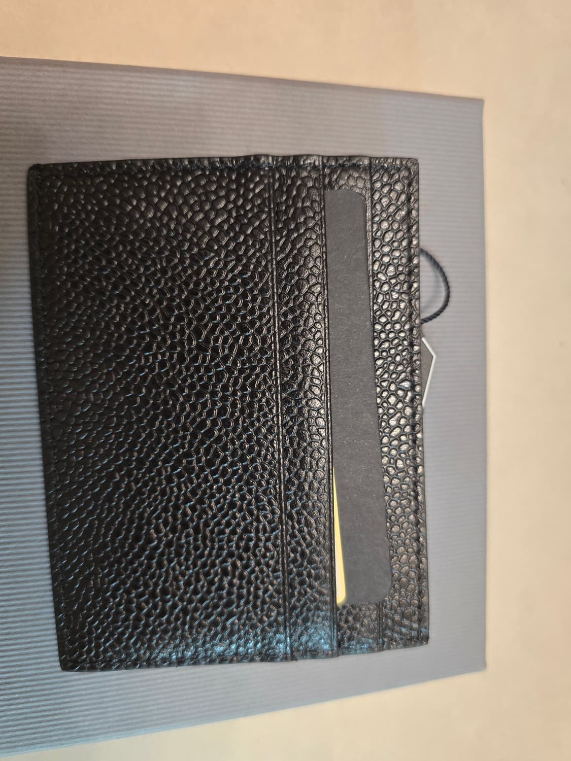 톰브라운 블랙 카드지갑 풀박스 상품이미지3